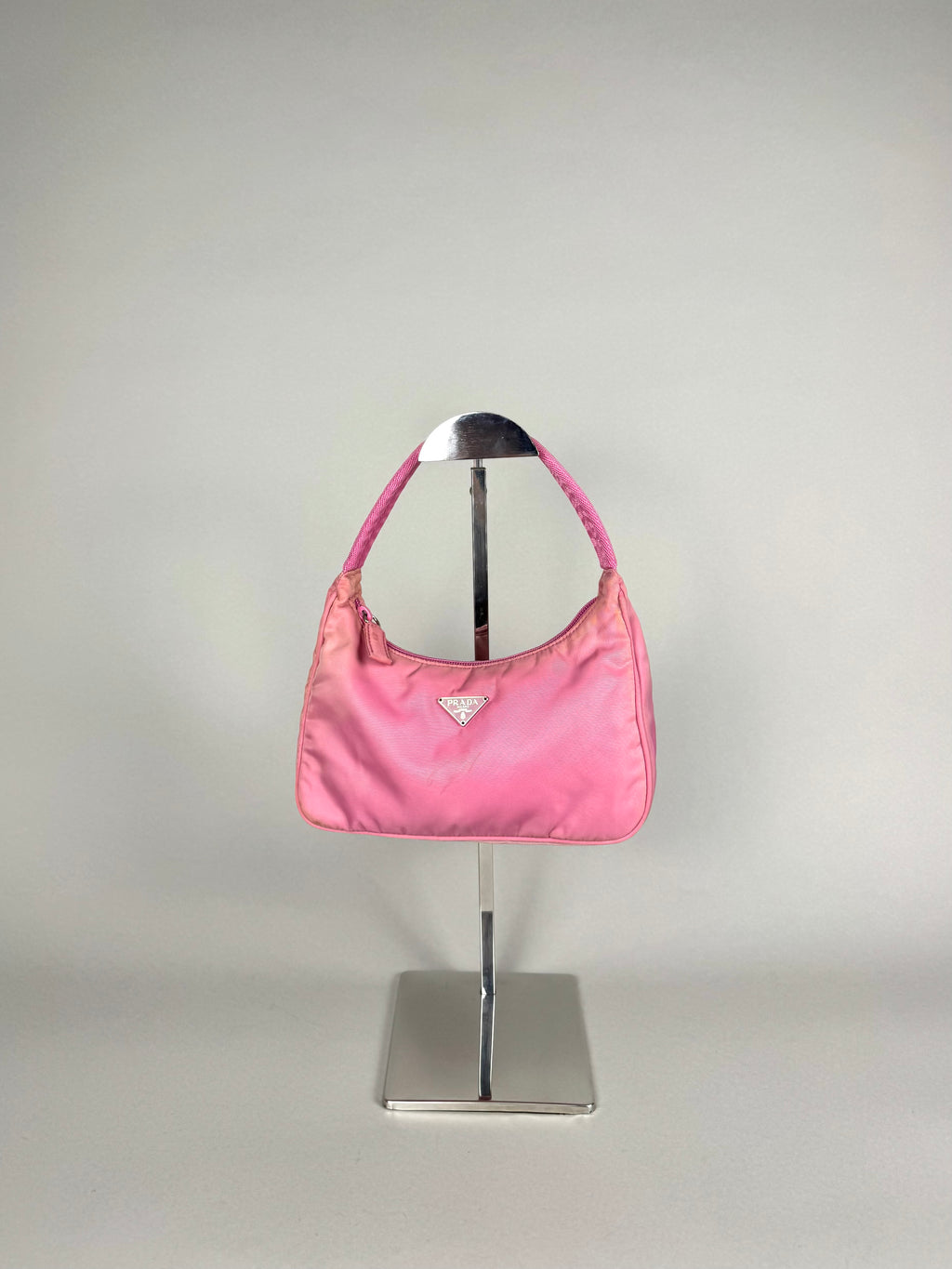 Prada Nylon Pink Hobo