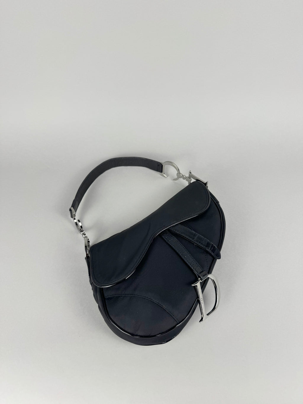 Christian Dior Saddle Black Nylon
