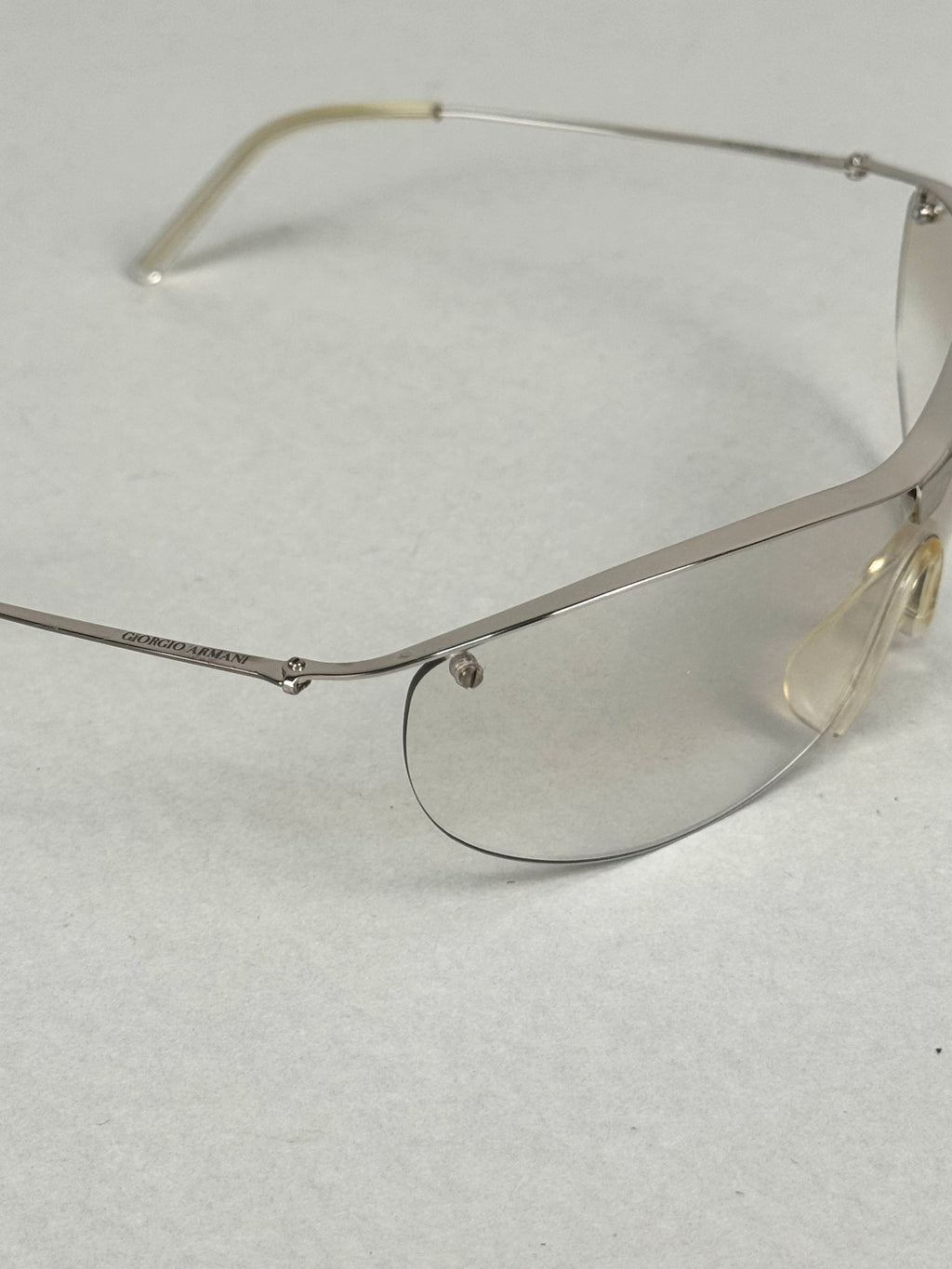 Giorgio Armani Transparent Sunglasses 00s