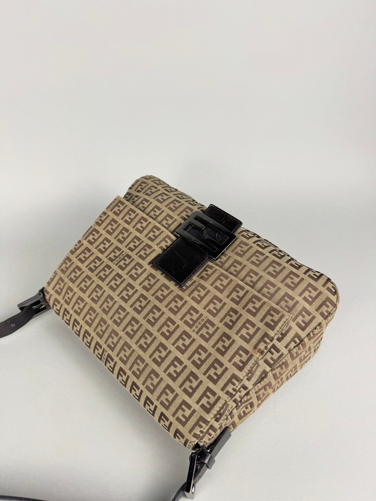 Fendi Mamma Baguette Monogram Zucchino