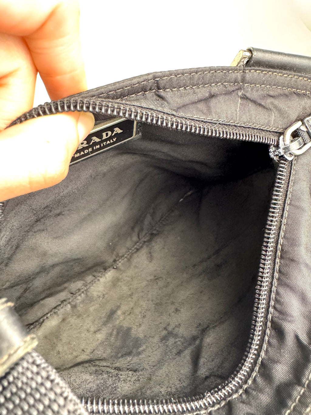 Prada Nylon Black Crossbody Small