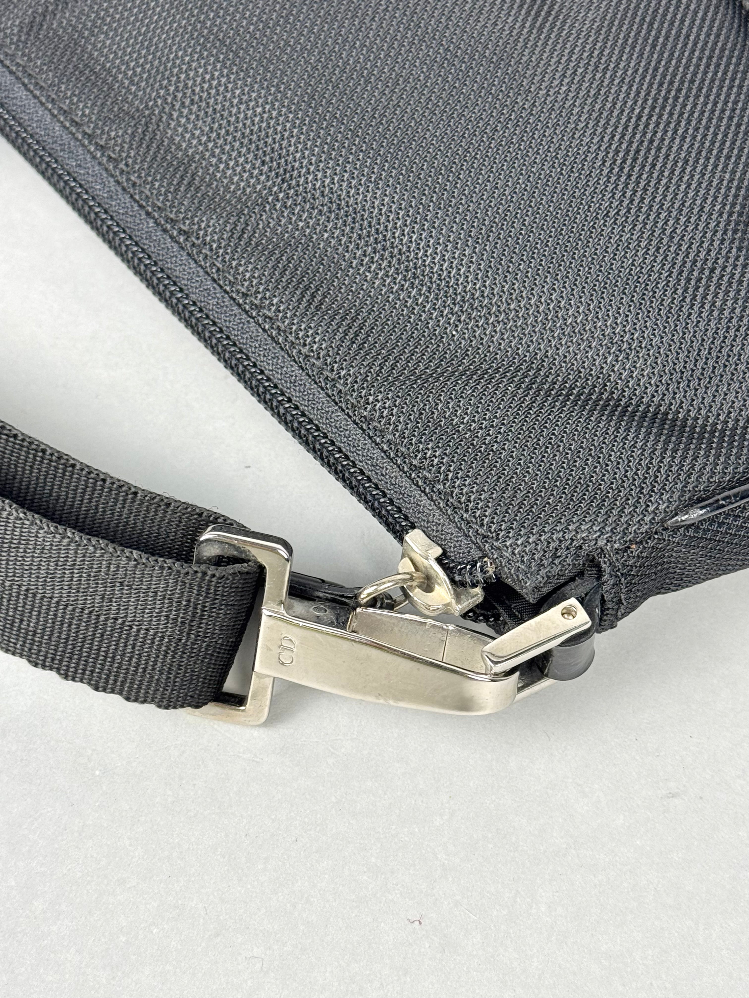 Christian Dior Mini Saddle Black Crossbody