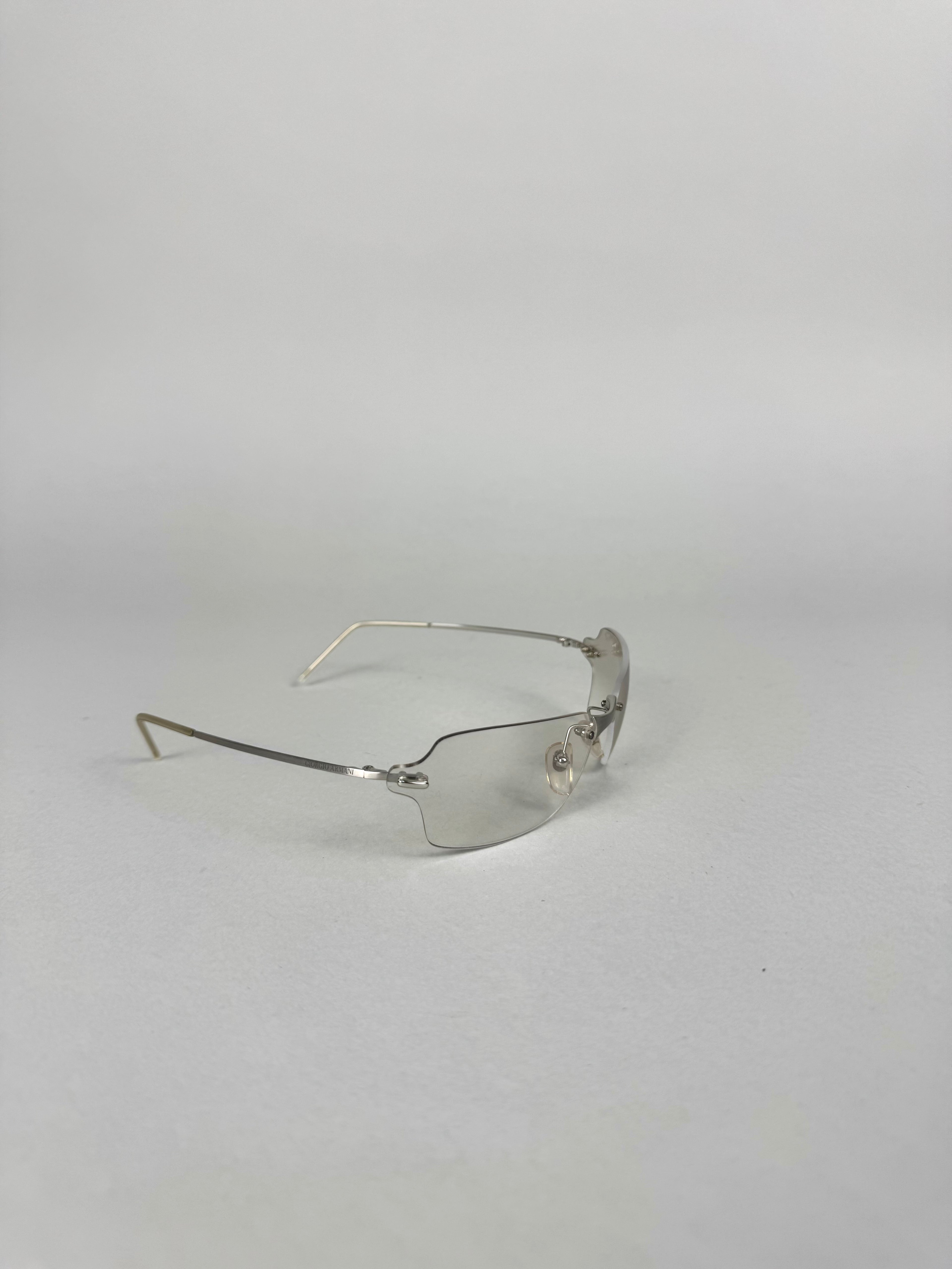Giorgio Armani Transparent Sunglasses 00s