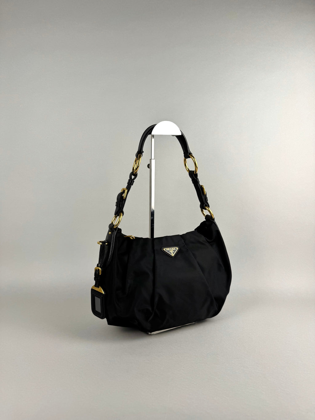 Prada Nylon and Leather Shoulder
