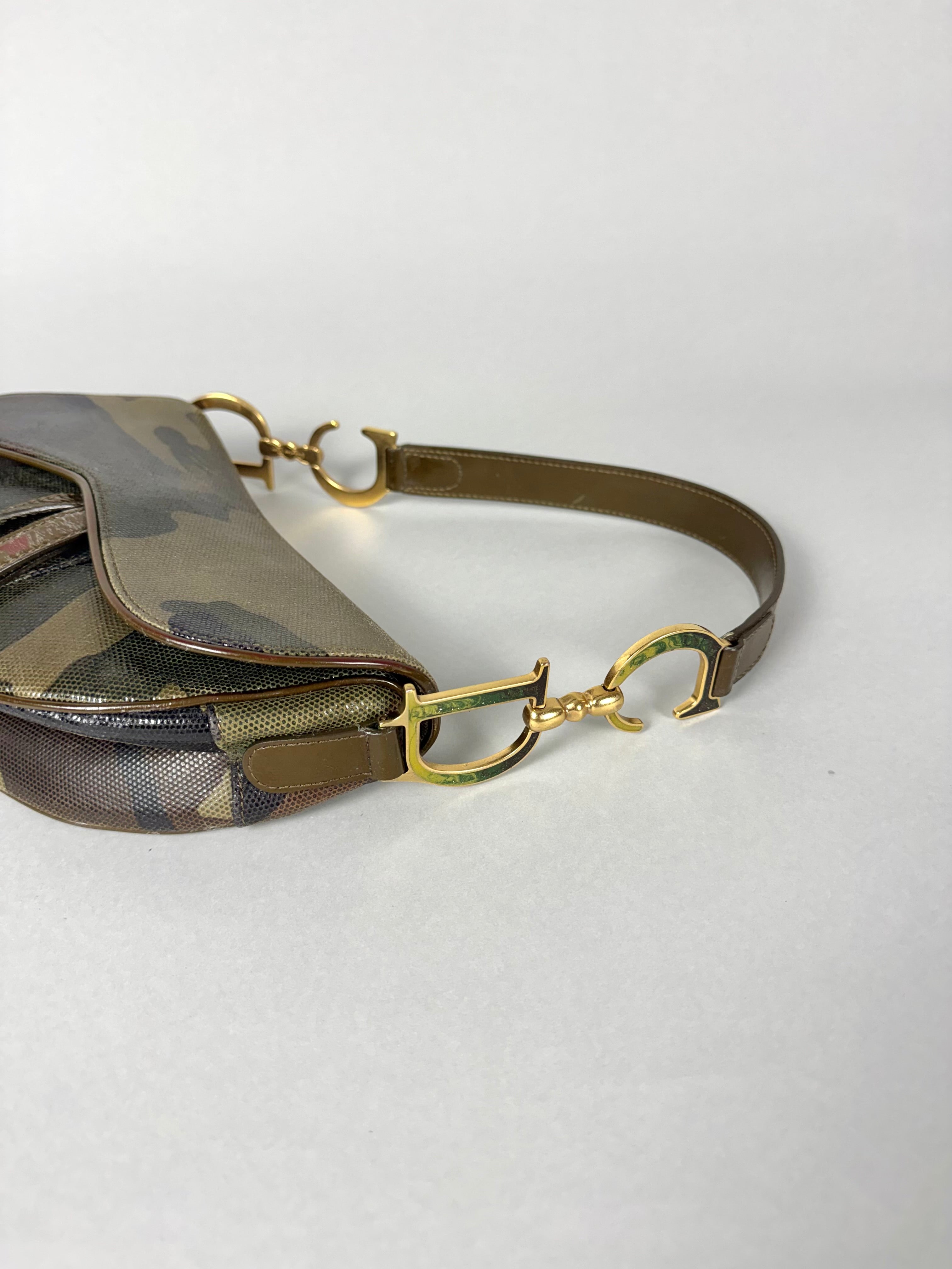 Christian Dior Saddle Camouflage