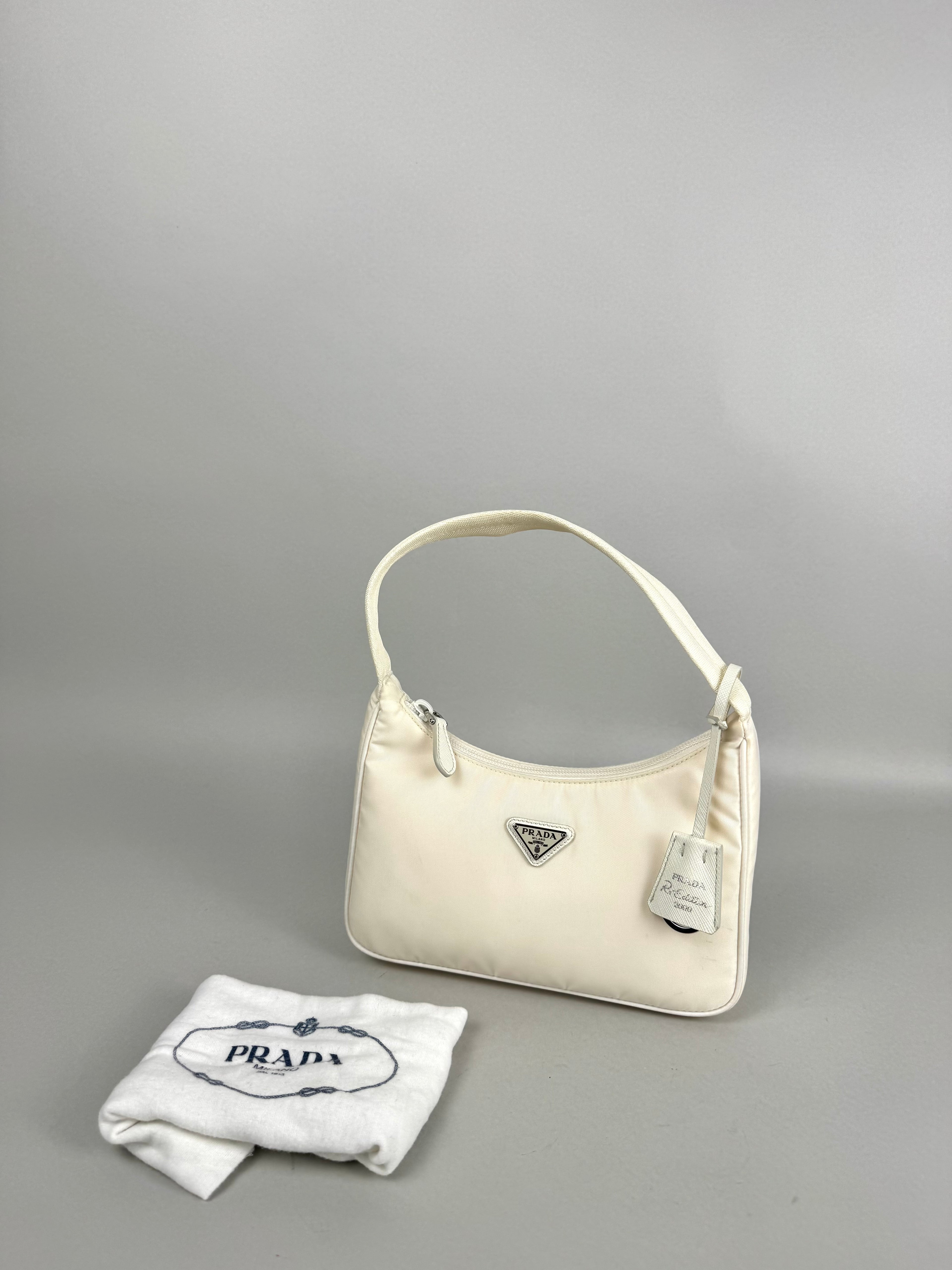 Prada Re Edition Nylon White