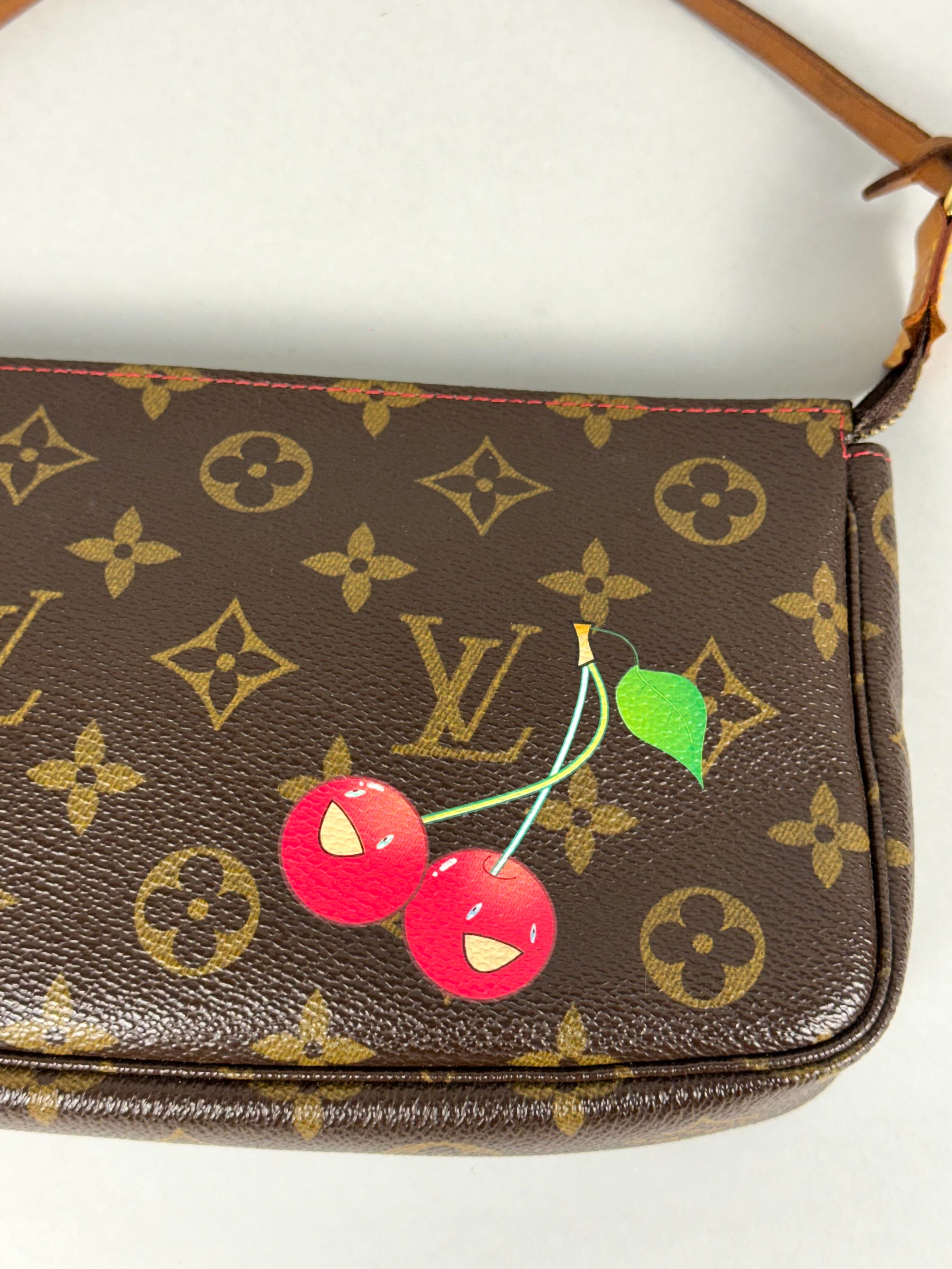 Louis Vuitton Monogram Cerises Pochette Accessoires