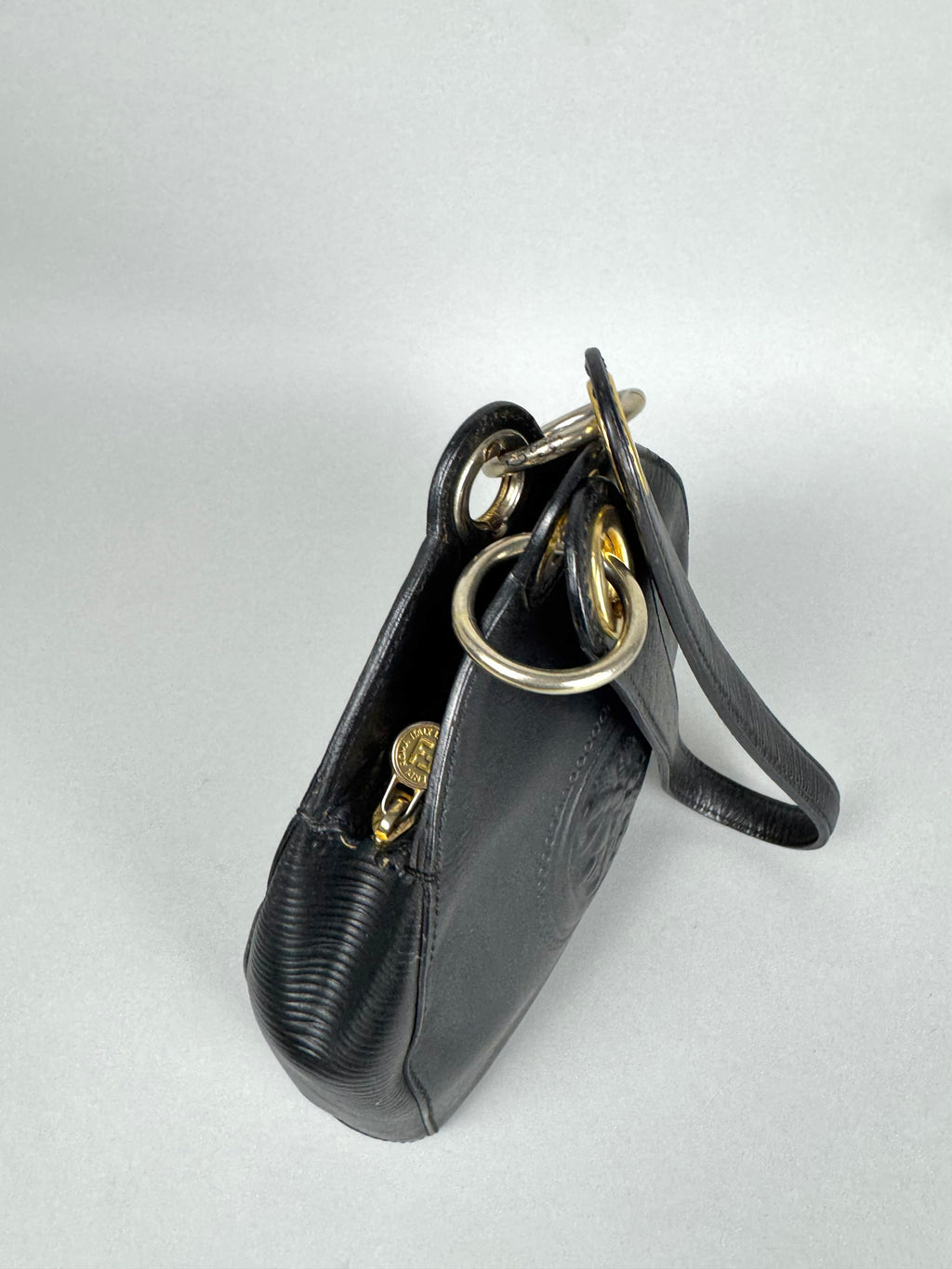 Fendi Janus Leather Black