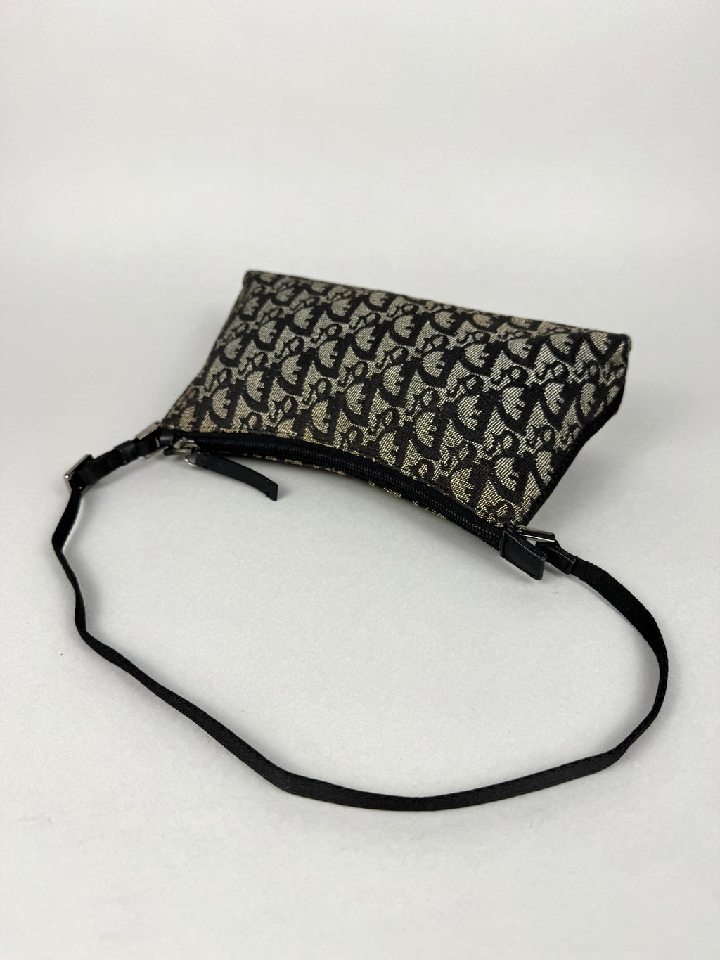 Christian Dior Monogram Pochette Black