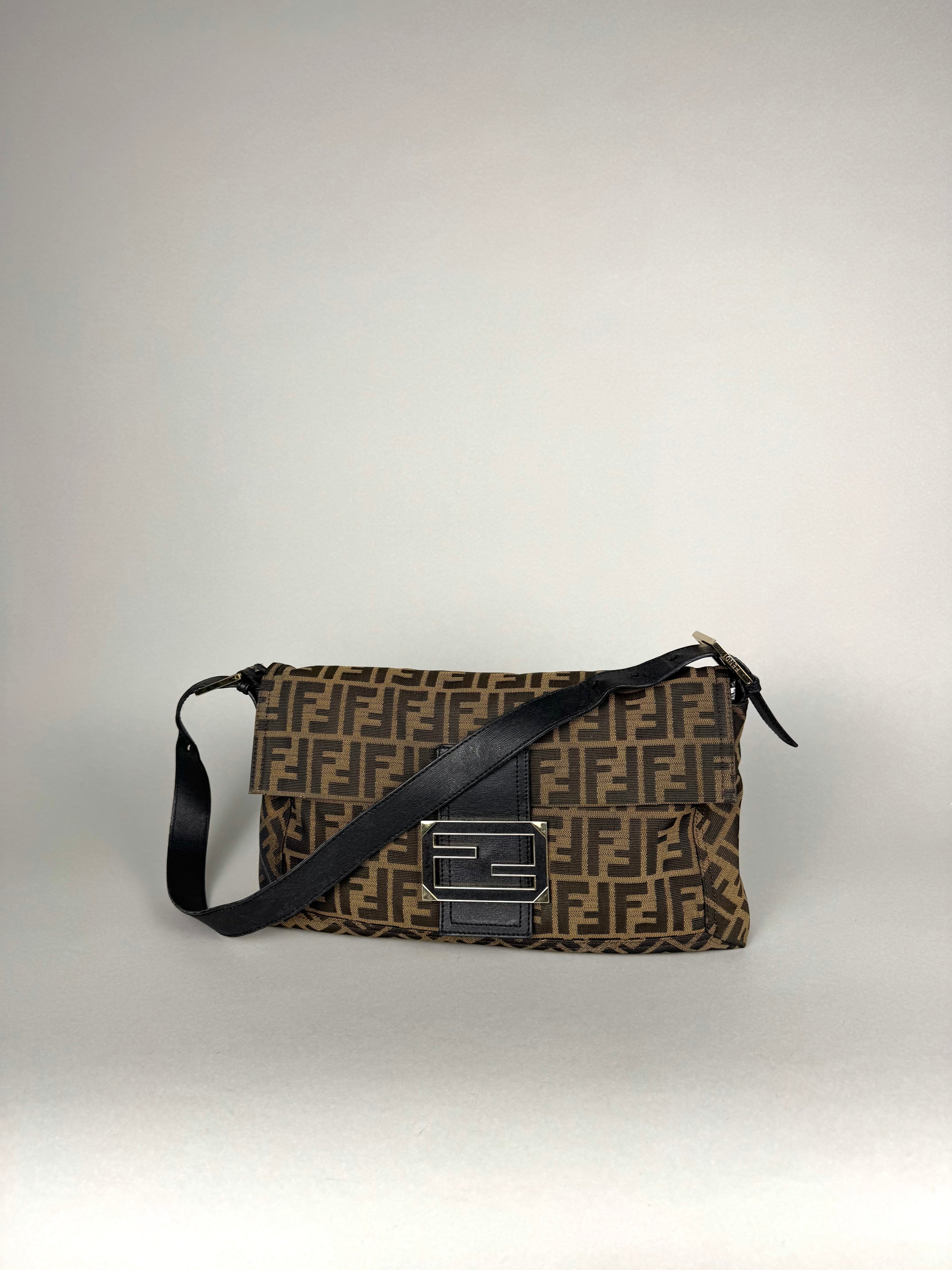 Fendi Maxi Monogram Zucca Baguette