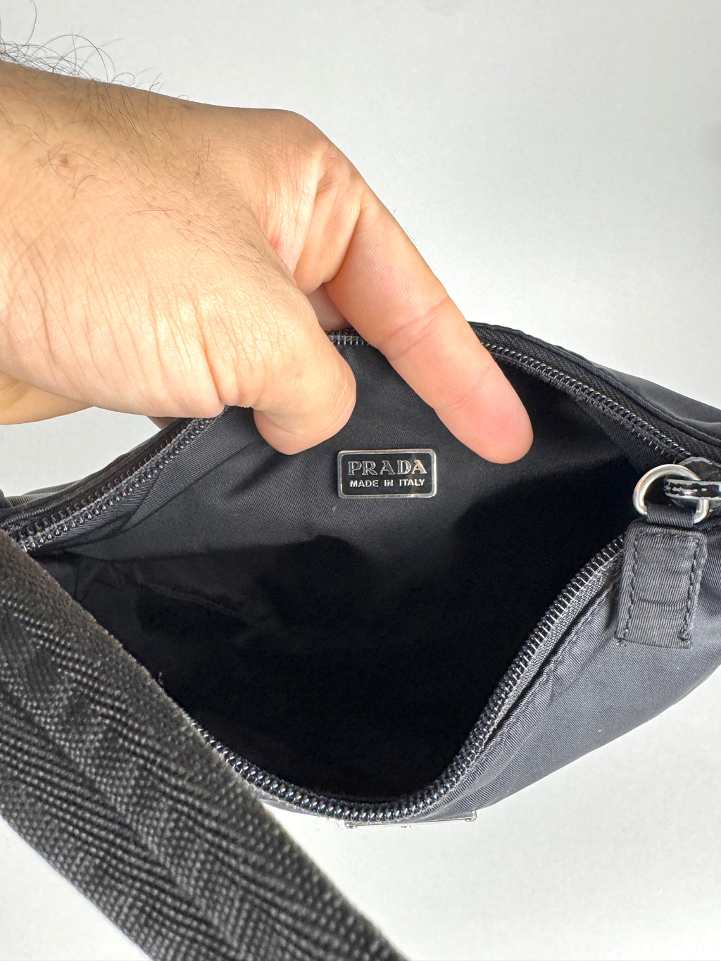 Prada Nylon Black Hobo