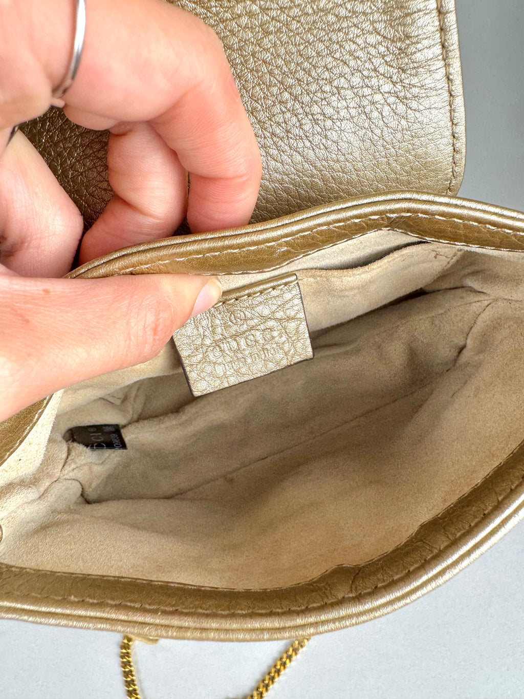 Gucci 1973 Chain Leather