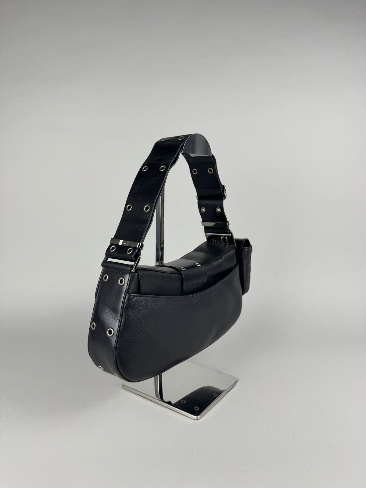 Christian Dior Street Chic Columbus Pocket Black Leather