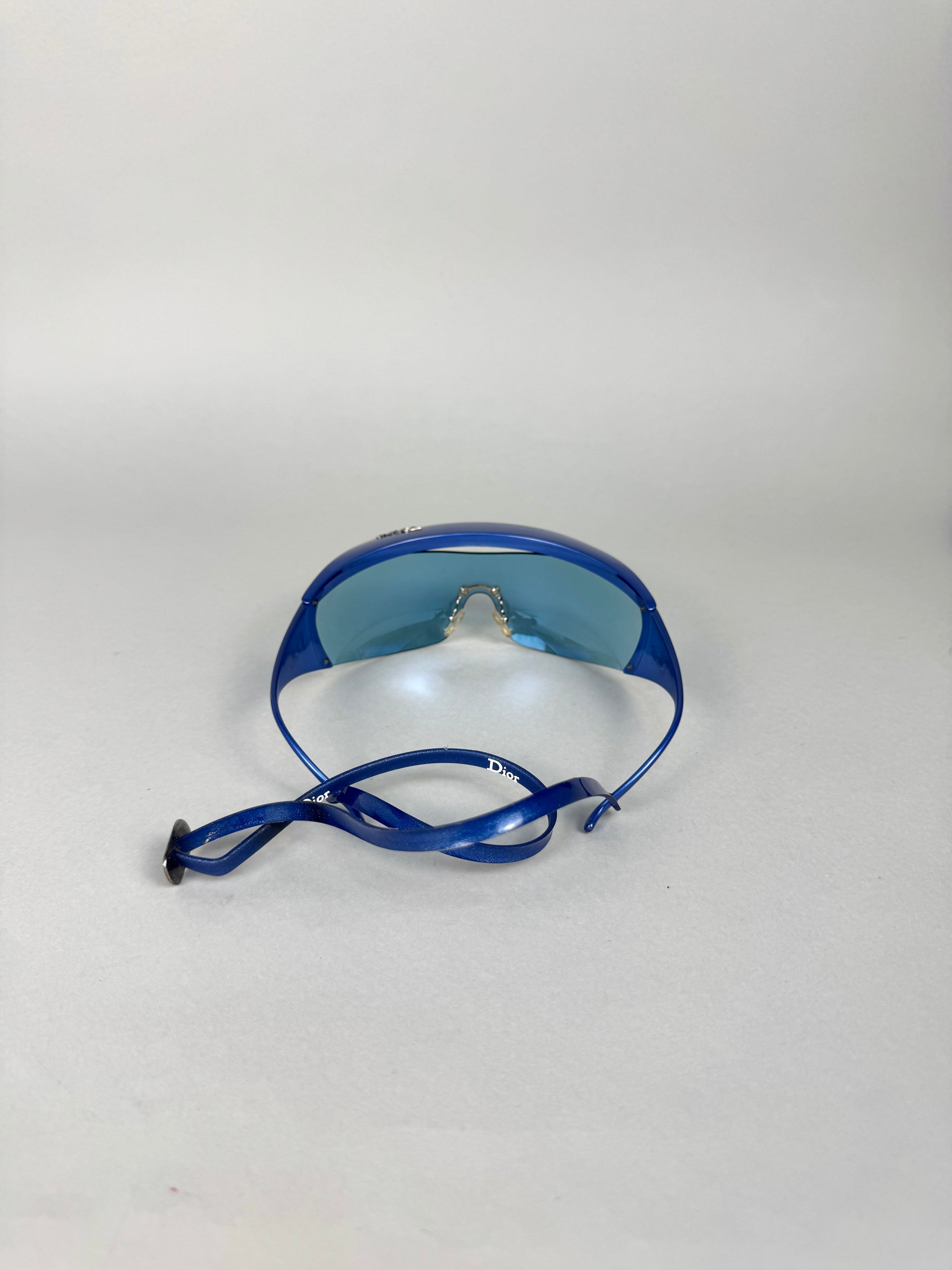 Christian Dior Golf Visor Blue Sunglasses