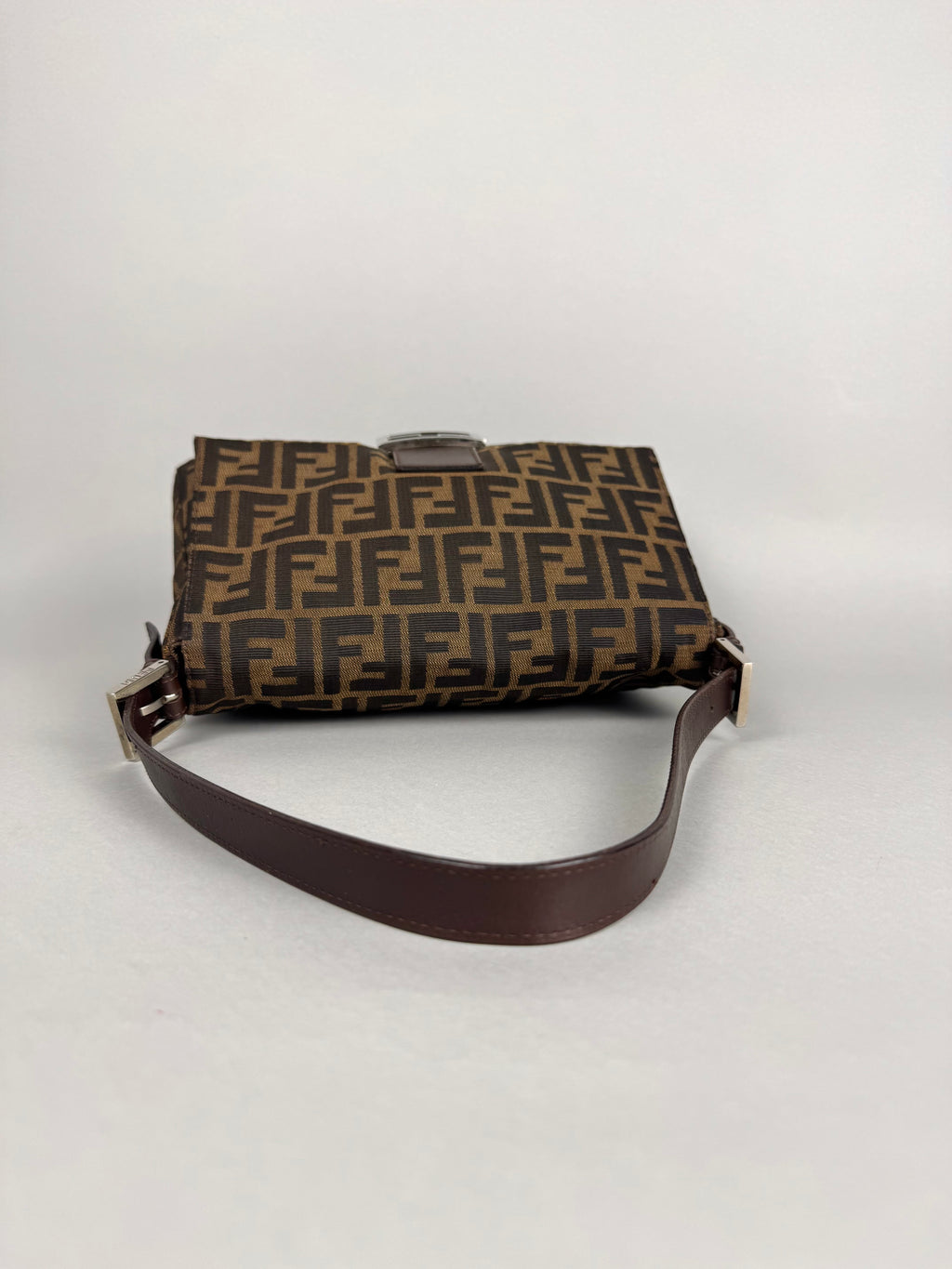 Fendi Monogram Zucca Mamma Baguette
