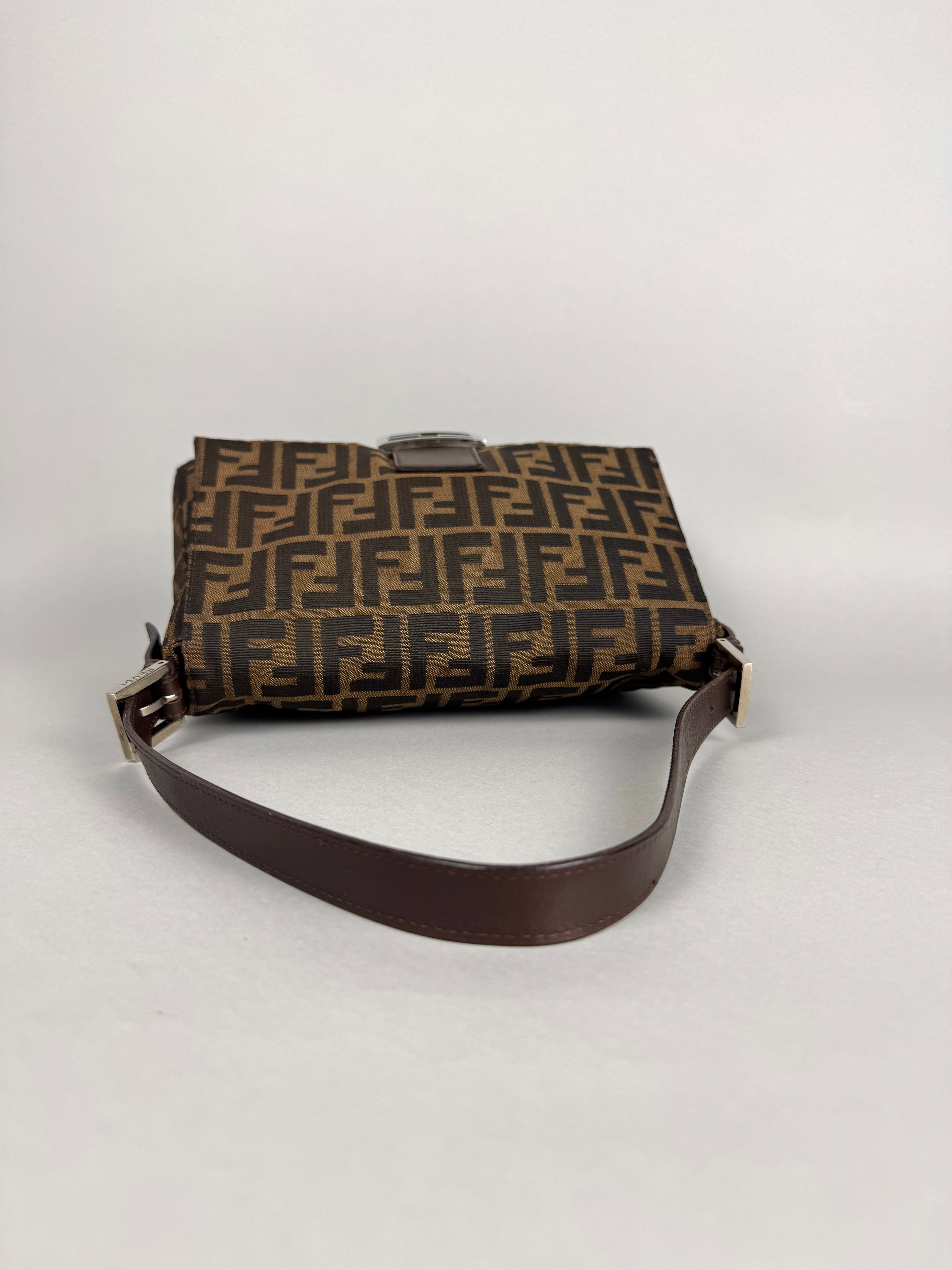 Fendi Monogram Zucca Mamma Baguette