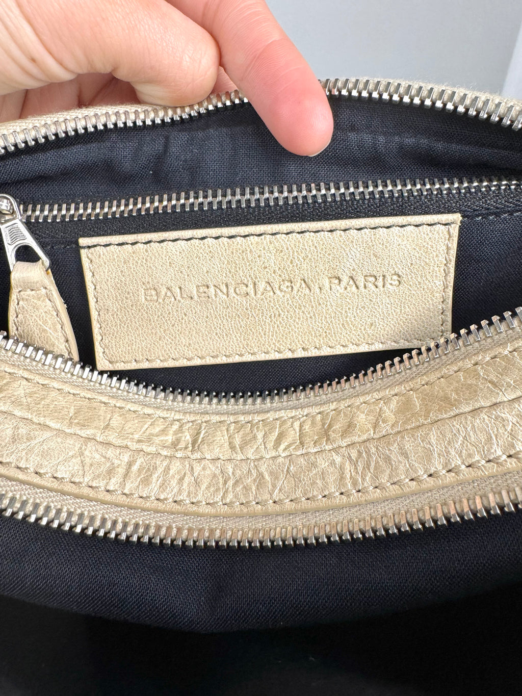 Balenciaga Motocross 12 Chic Leather