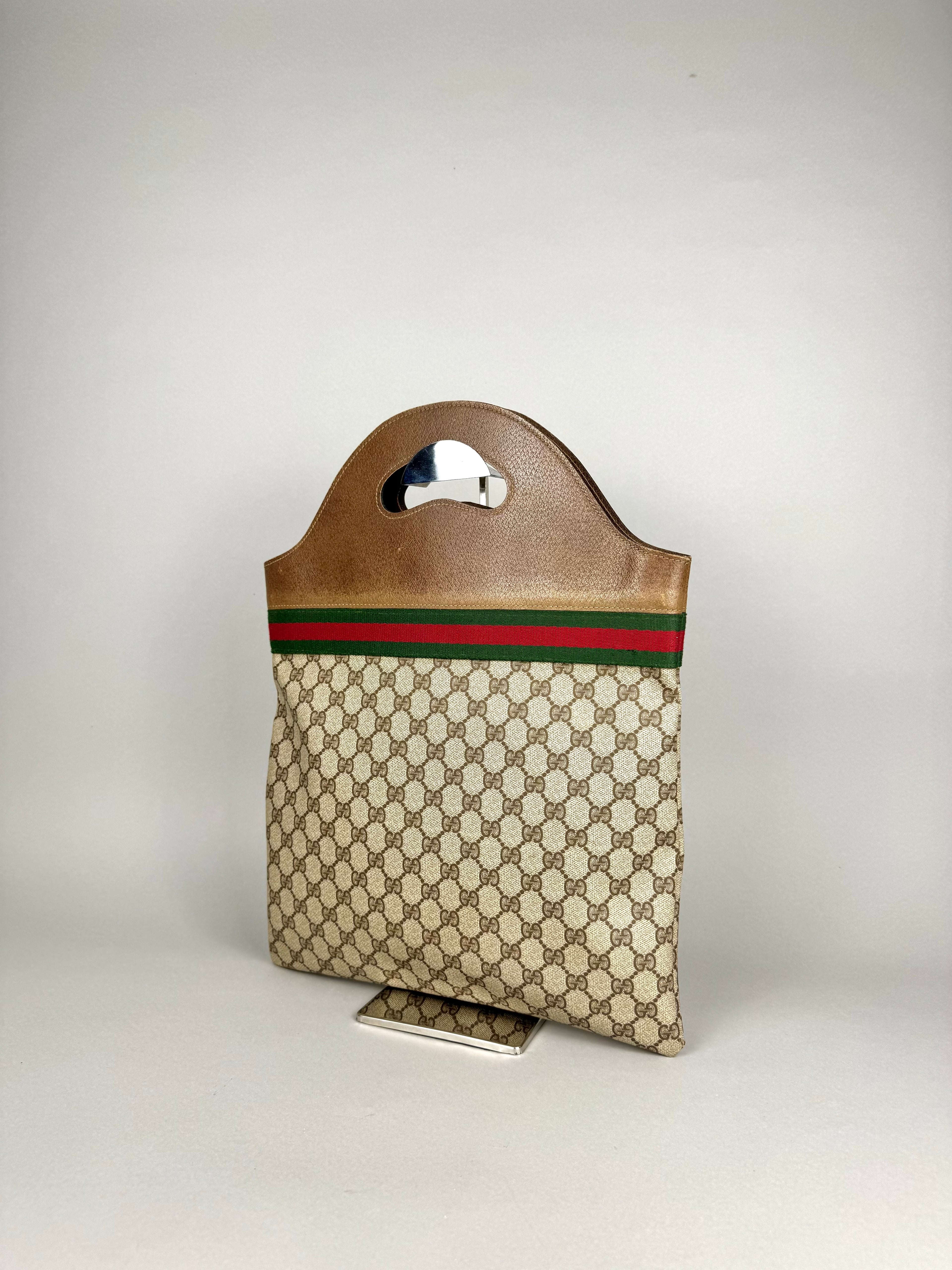 Gucci Monogram GG Plus Portfolio