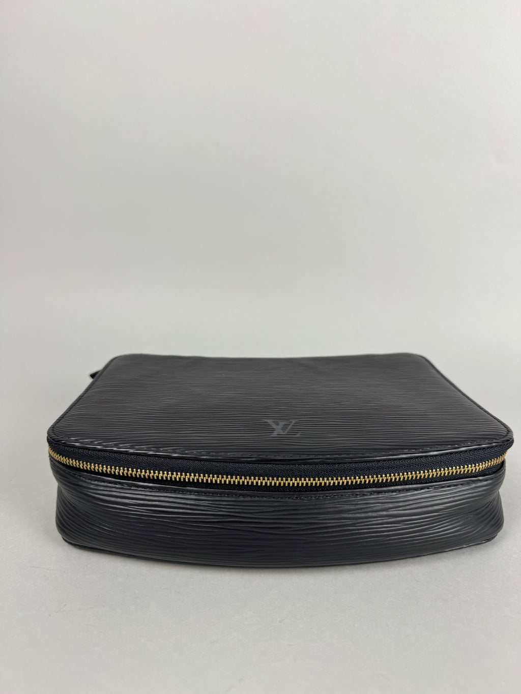 Louis Vuitton Epi Leather Black Poche Monte-Carlo Jewelry Case Noir