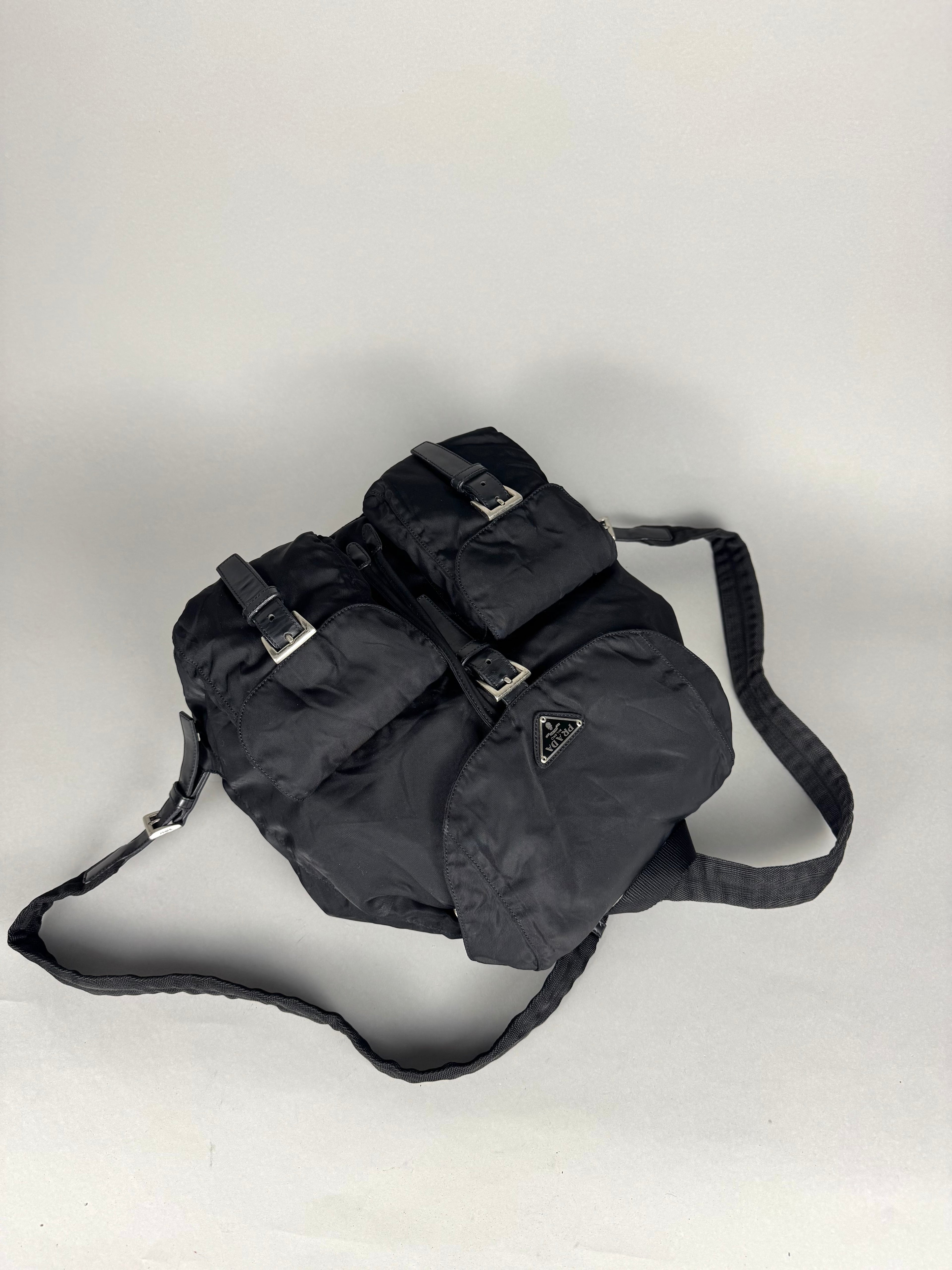 Prada Nylon Black Backpack Medium