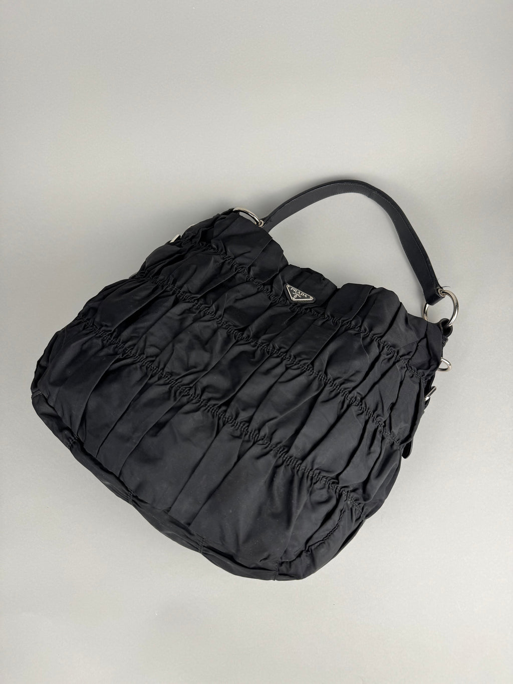 Prada Nappa Gaufre Black Nylon