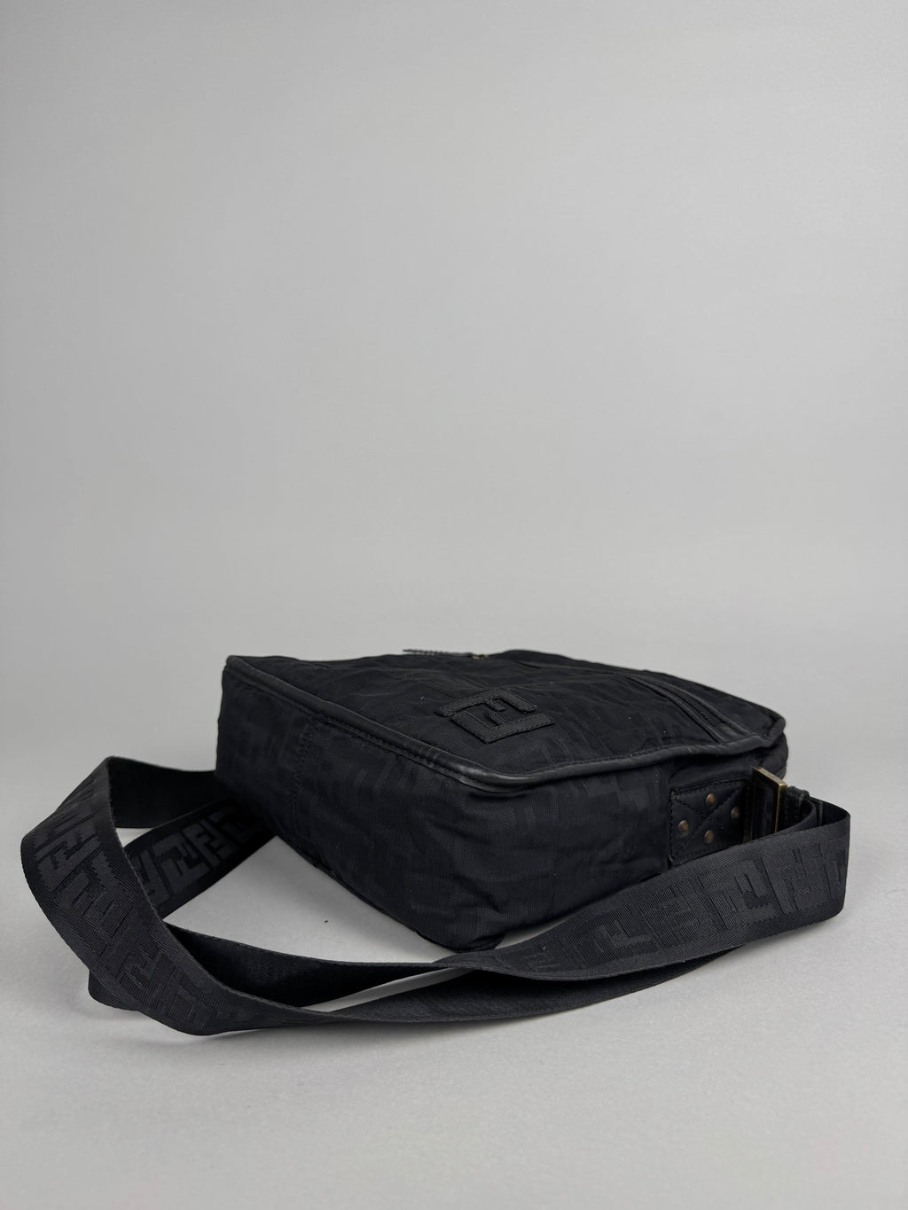 Fendi Monogram Black Crossbody