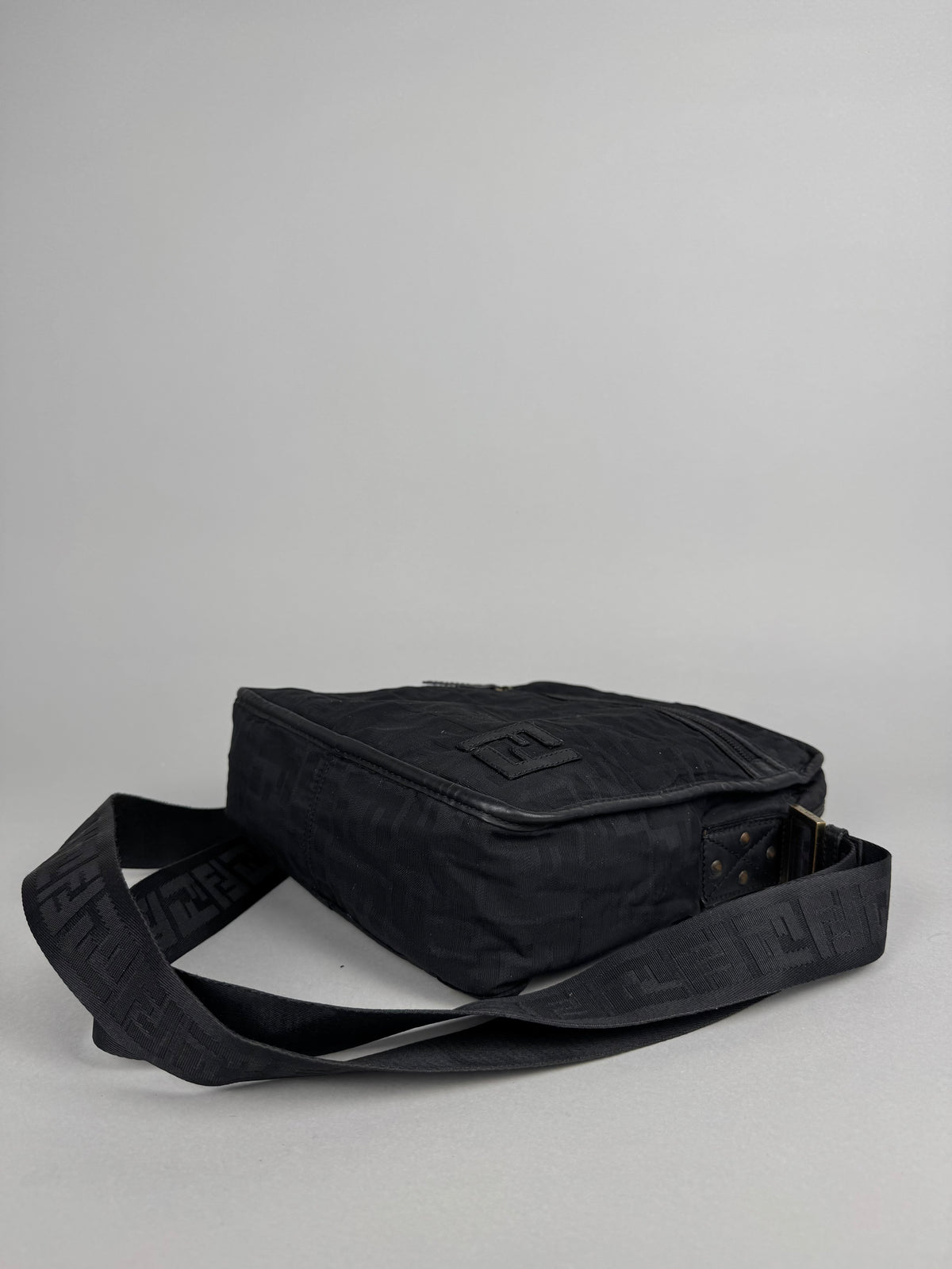 Fendi Monogram Black Crossbody