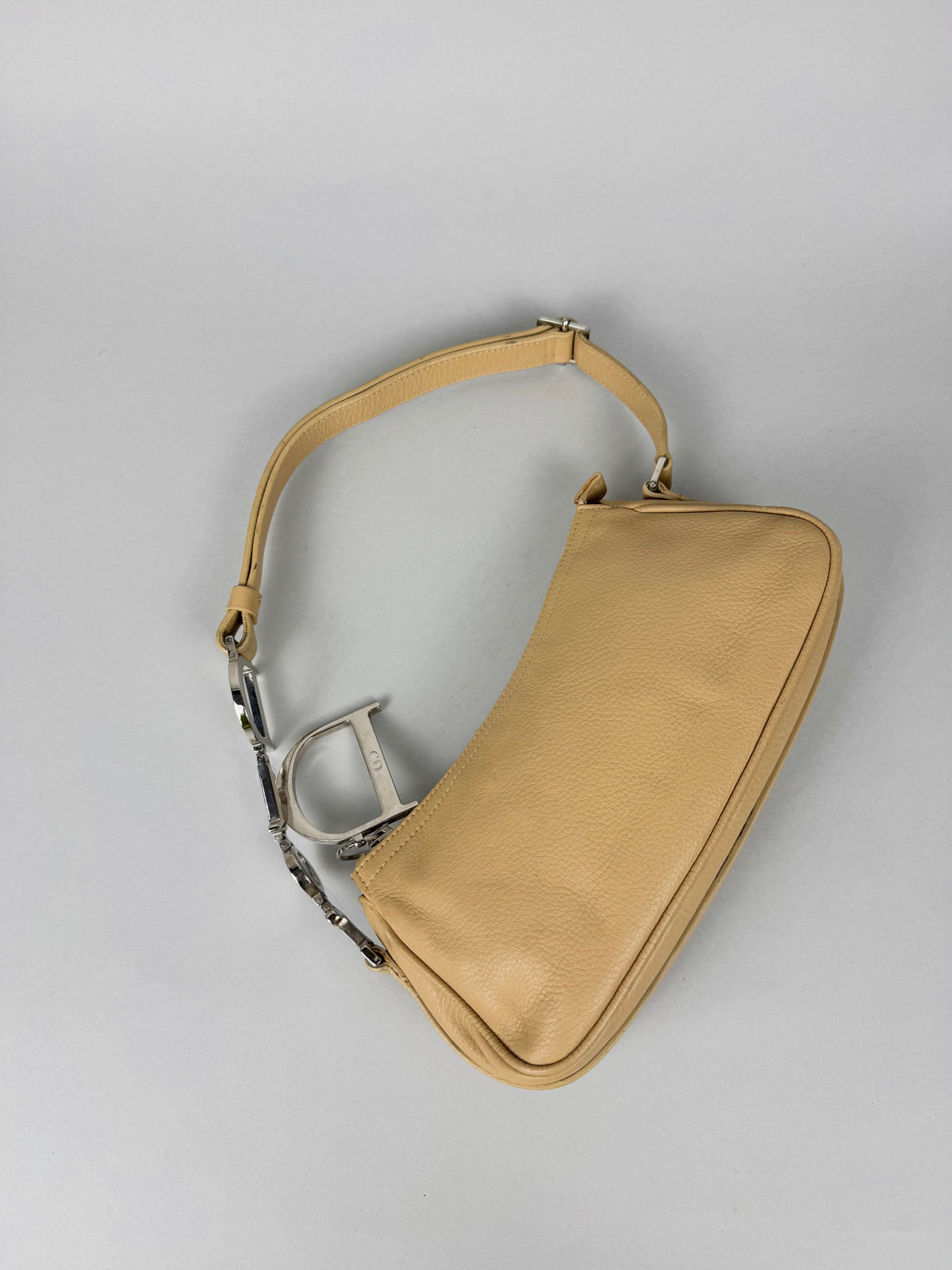 Christian Dior D Charms Leather Pochette