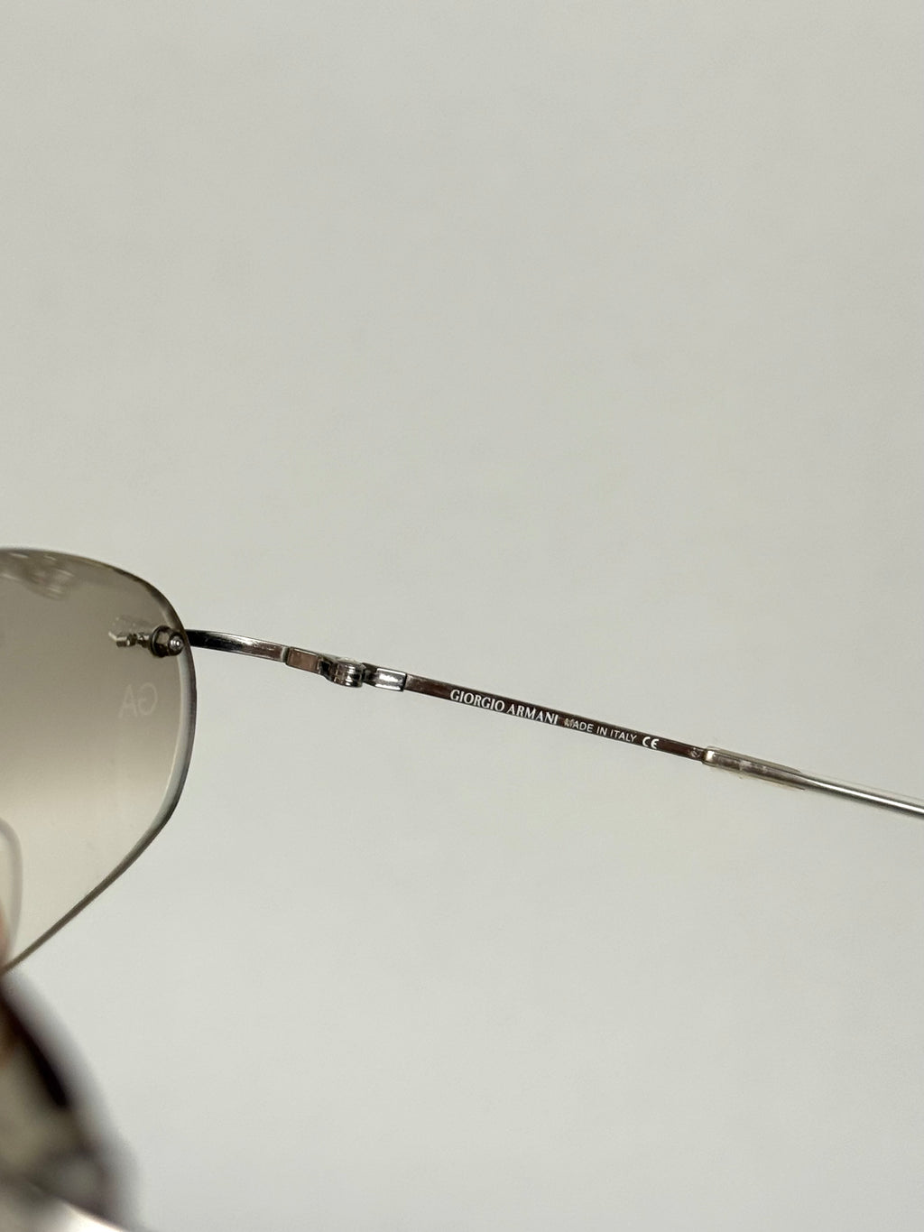Giorgio Armani Transparent Sunglasses 00s
