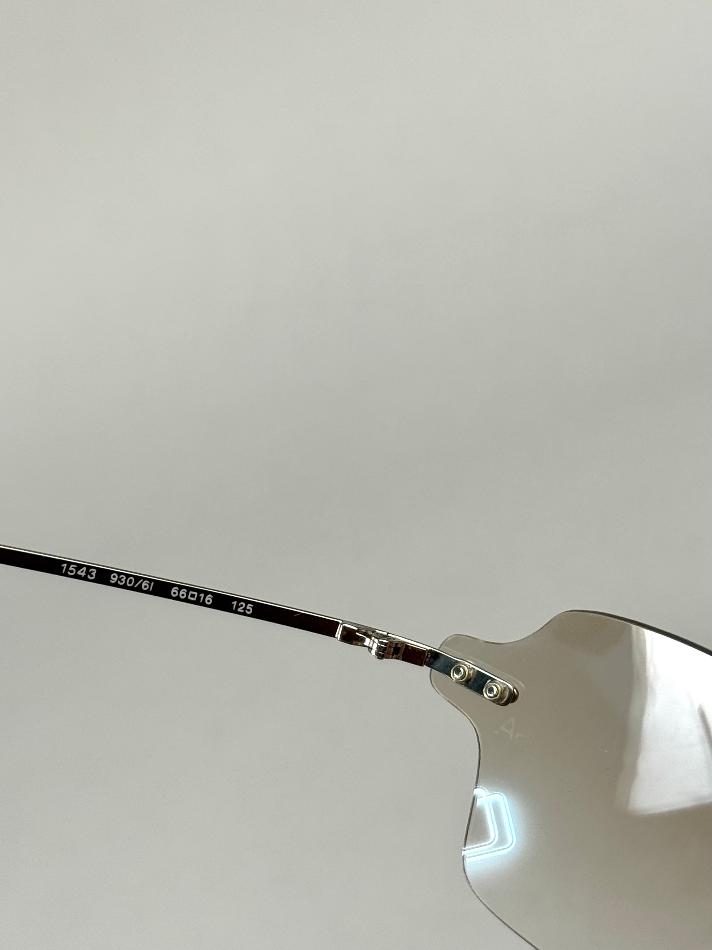 Giorgio Armani Transparent Sunglasses 00s