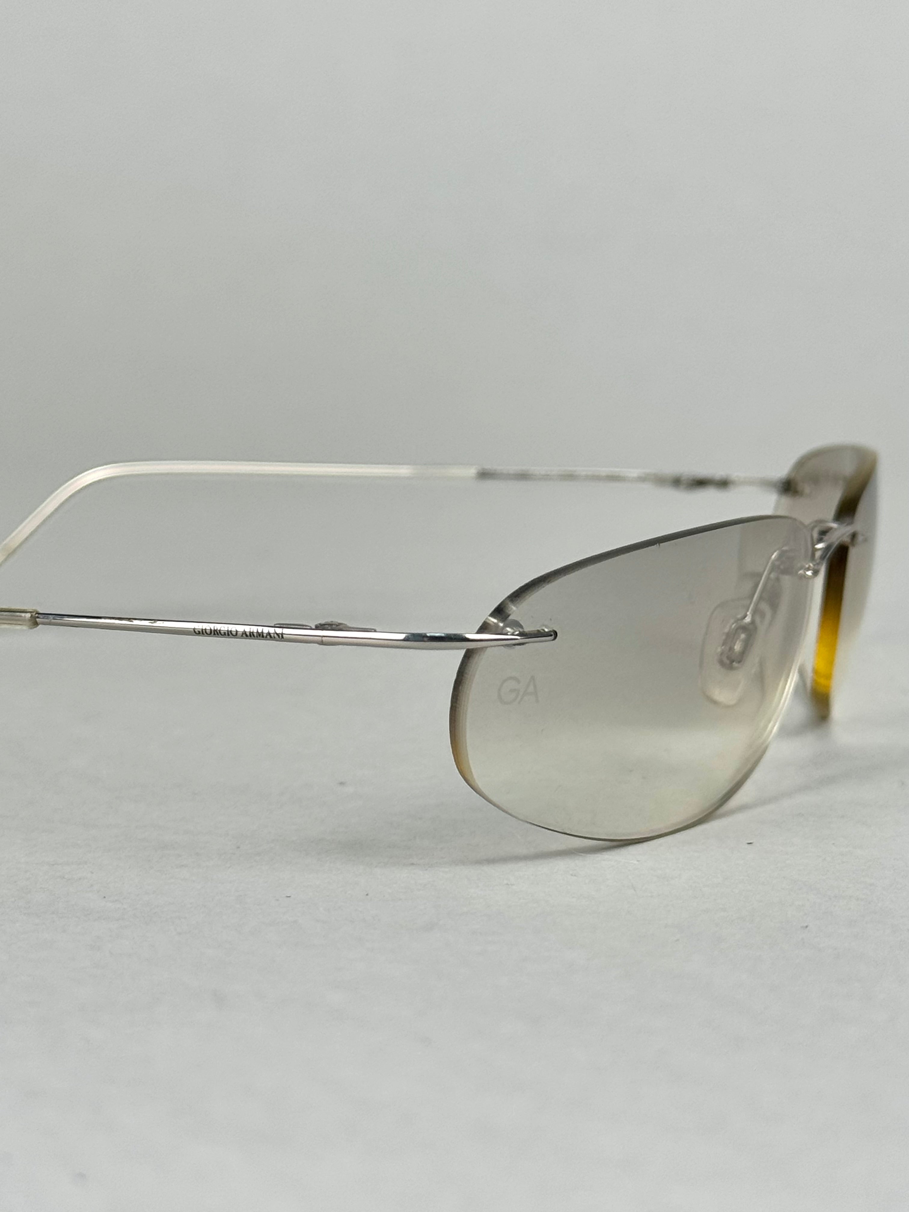 Giorgio Armani Transparent Sunglasses 00s