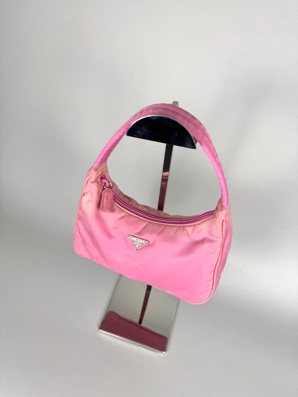 Prada Nylon Pink Hobo