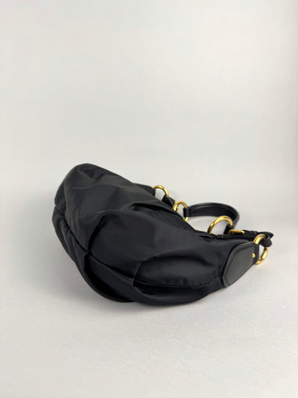 Prada Nylon and Leather Shoulder