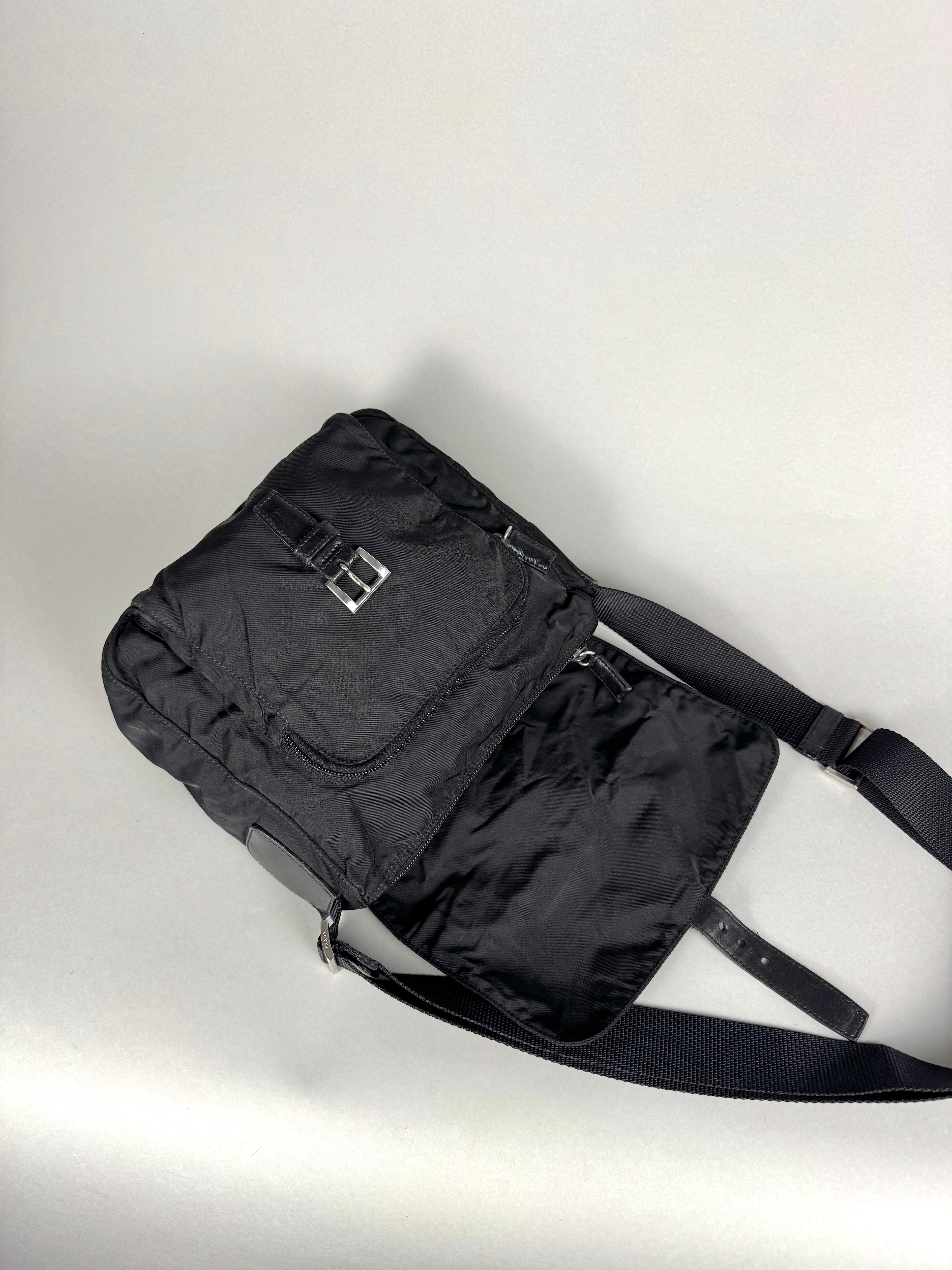 Prada Vela Nylon Black