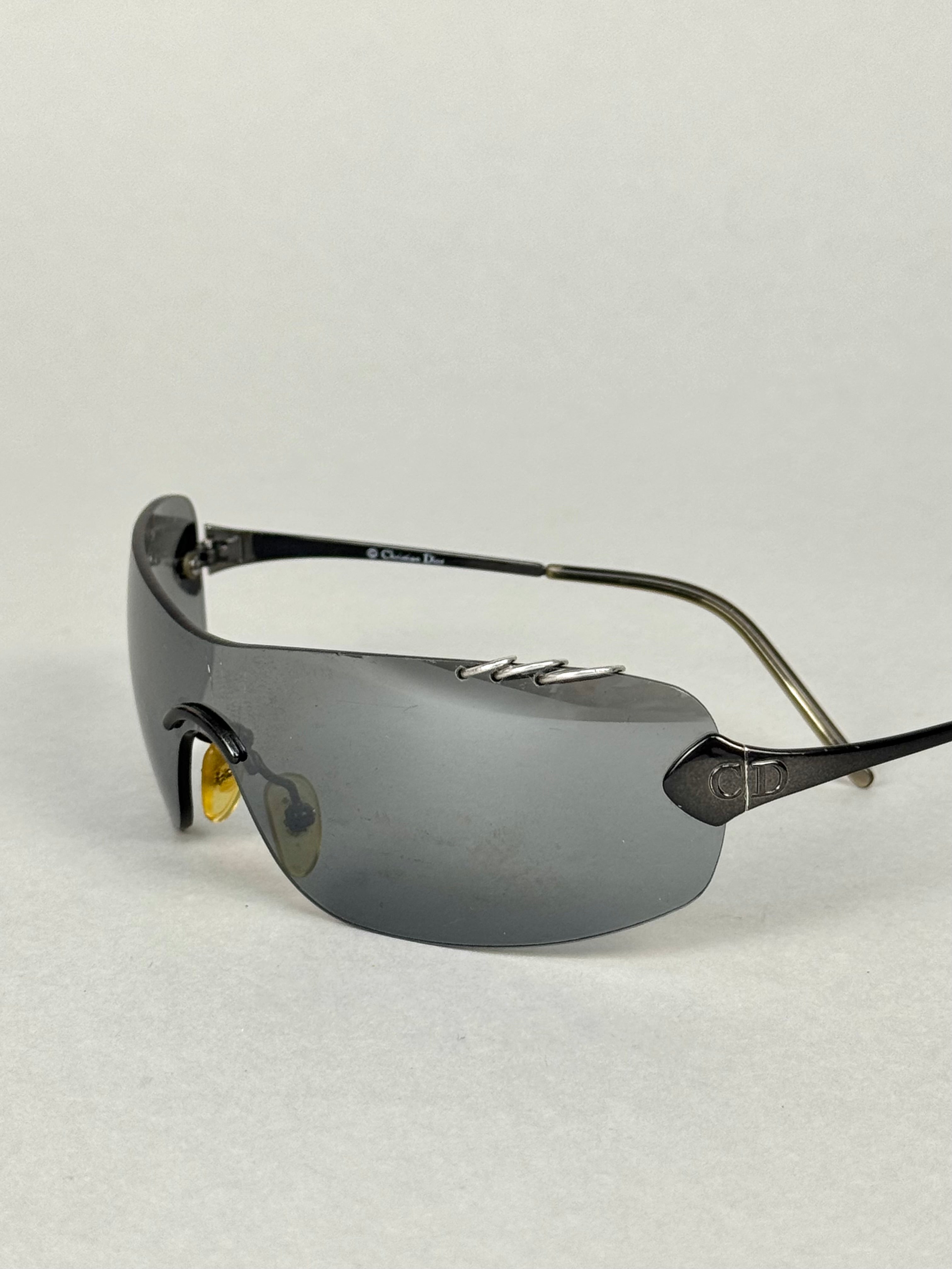 Christian Dior Piercing Black Sunglasses