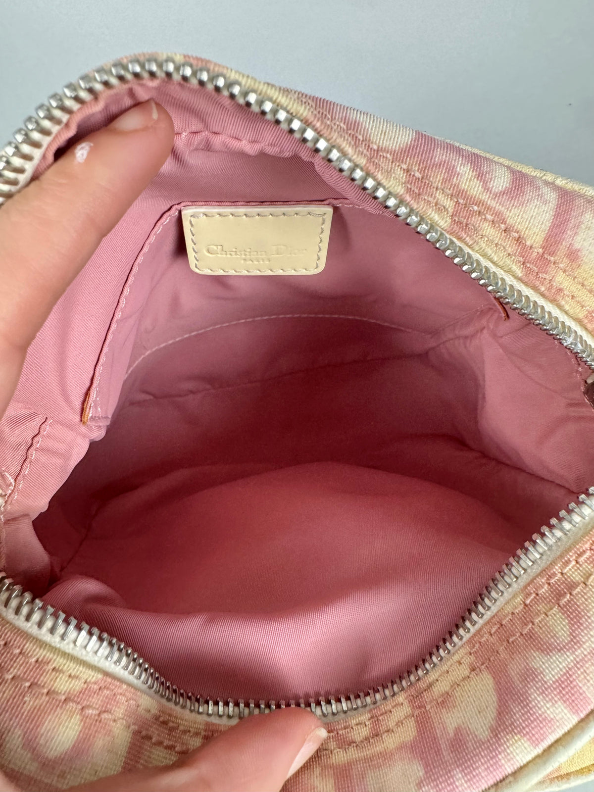 Christian Dior Girly Pink Monogram Trotter Crossbody