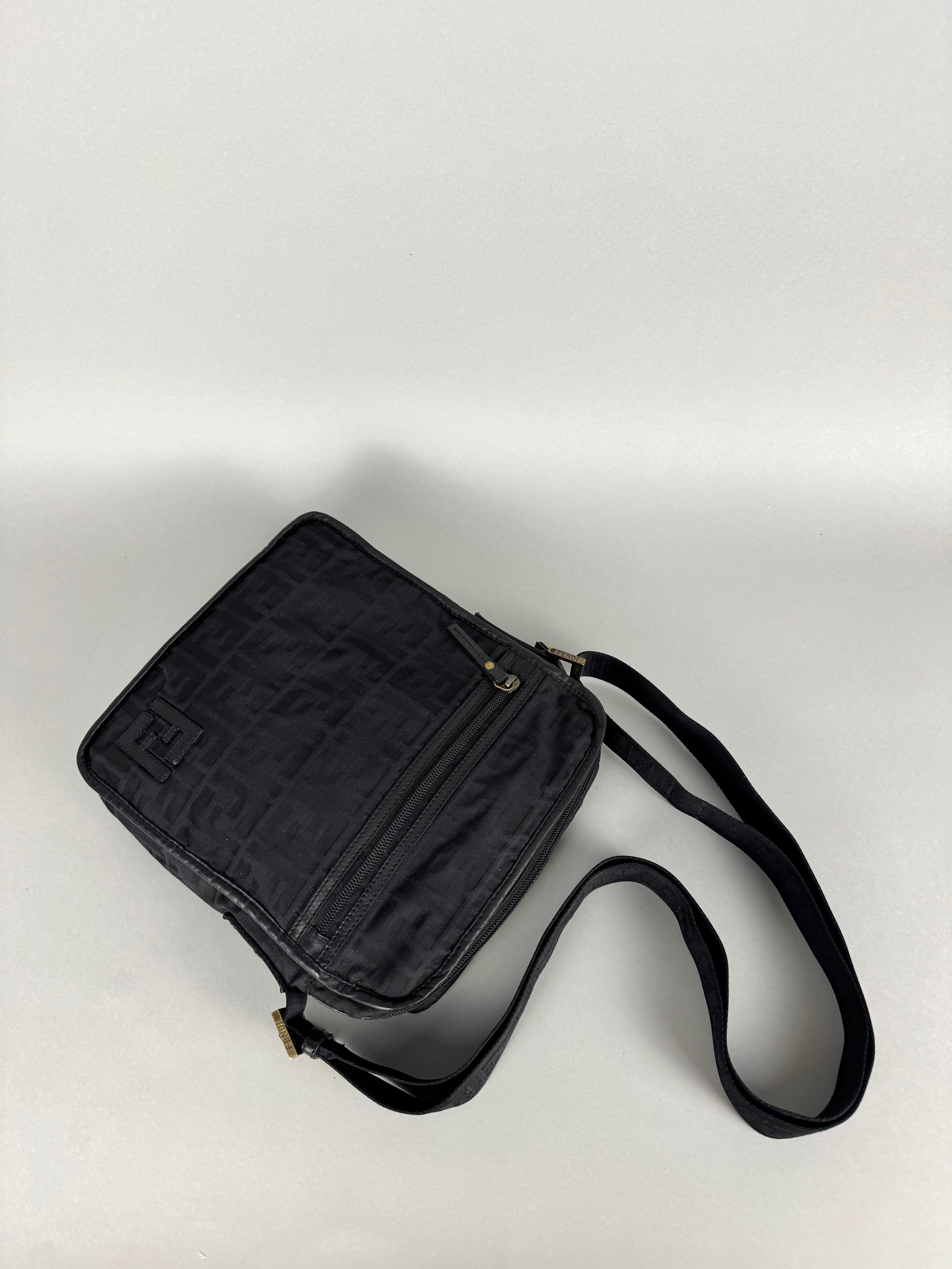 Fendi Monogram Black Crossbody