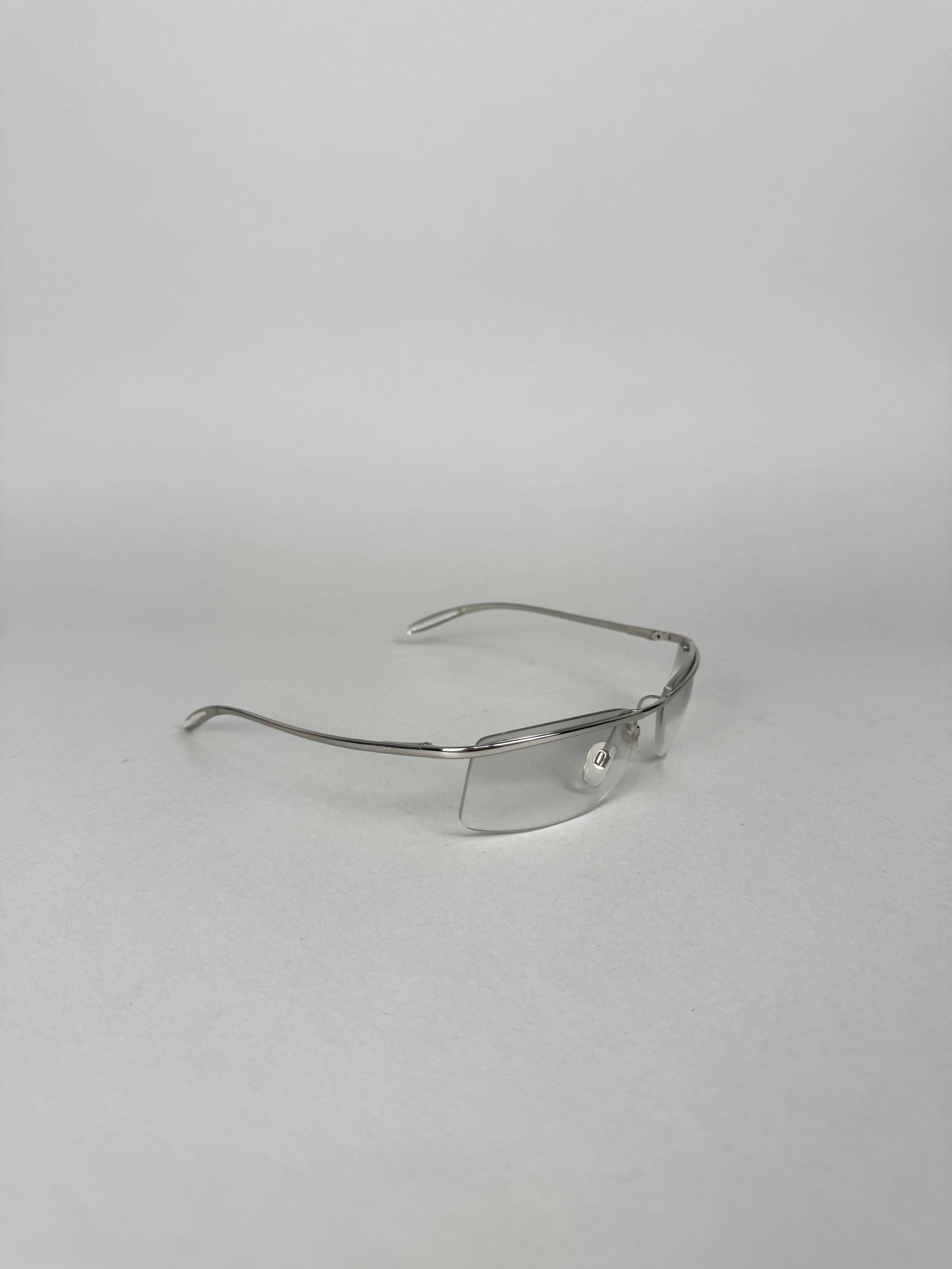 Giorgio Armani Transparent Sunglasses 00s