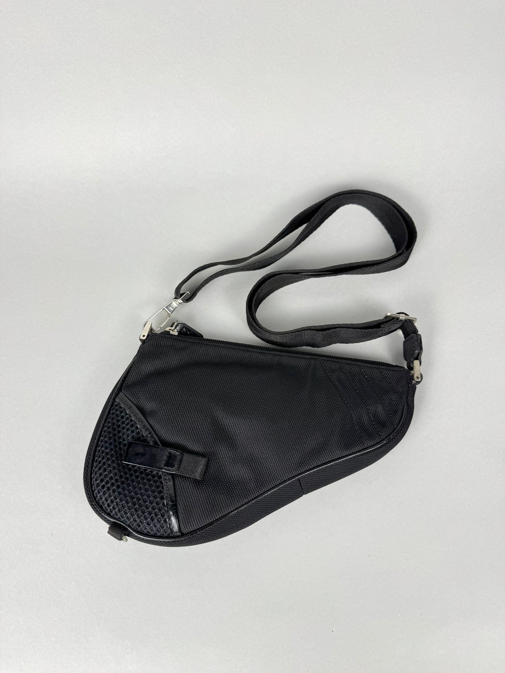 Christian Dior Mini Saddle Black Crossbody