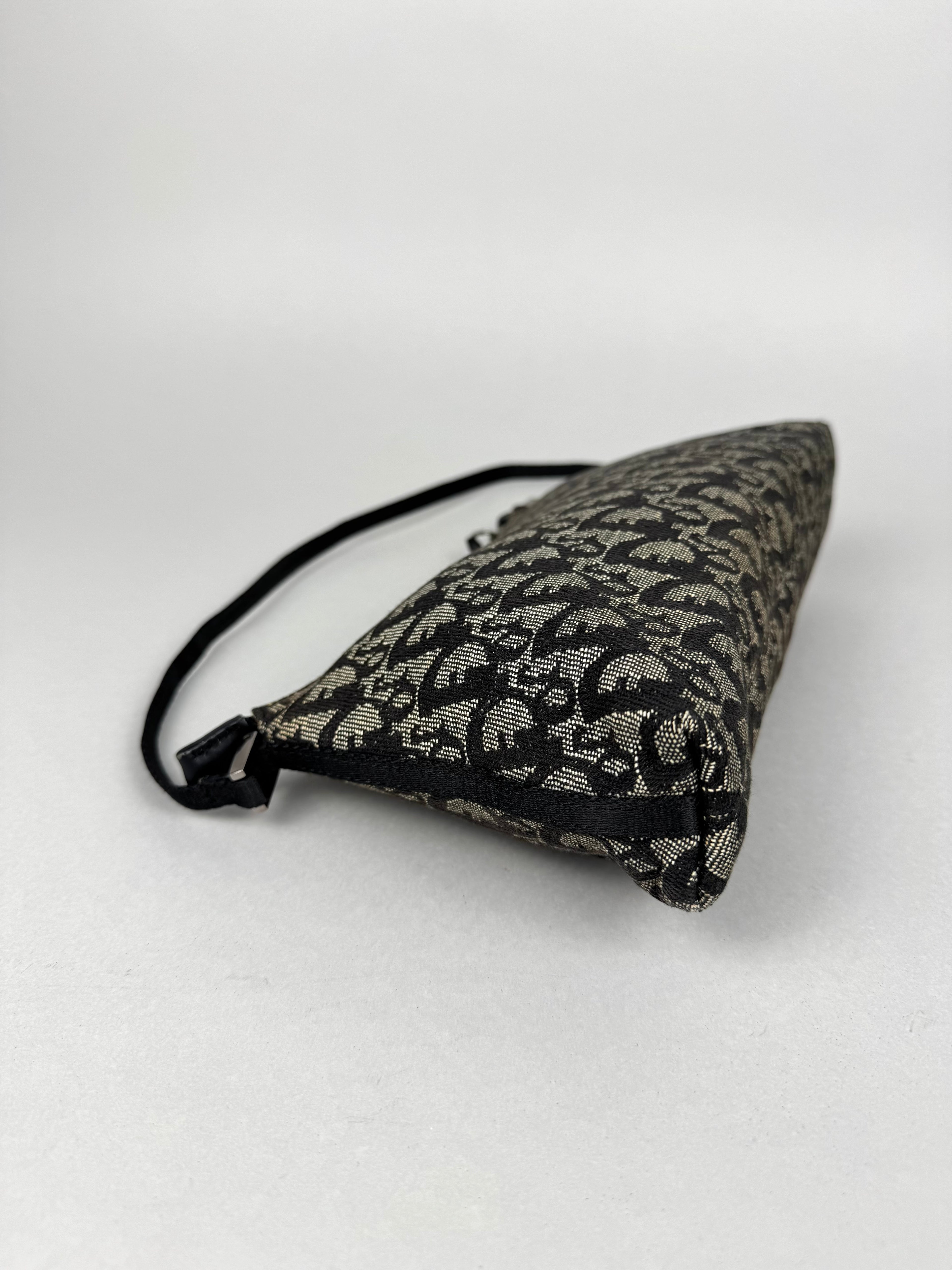Christian Dior Monogram Pochette Black