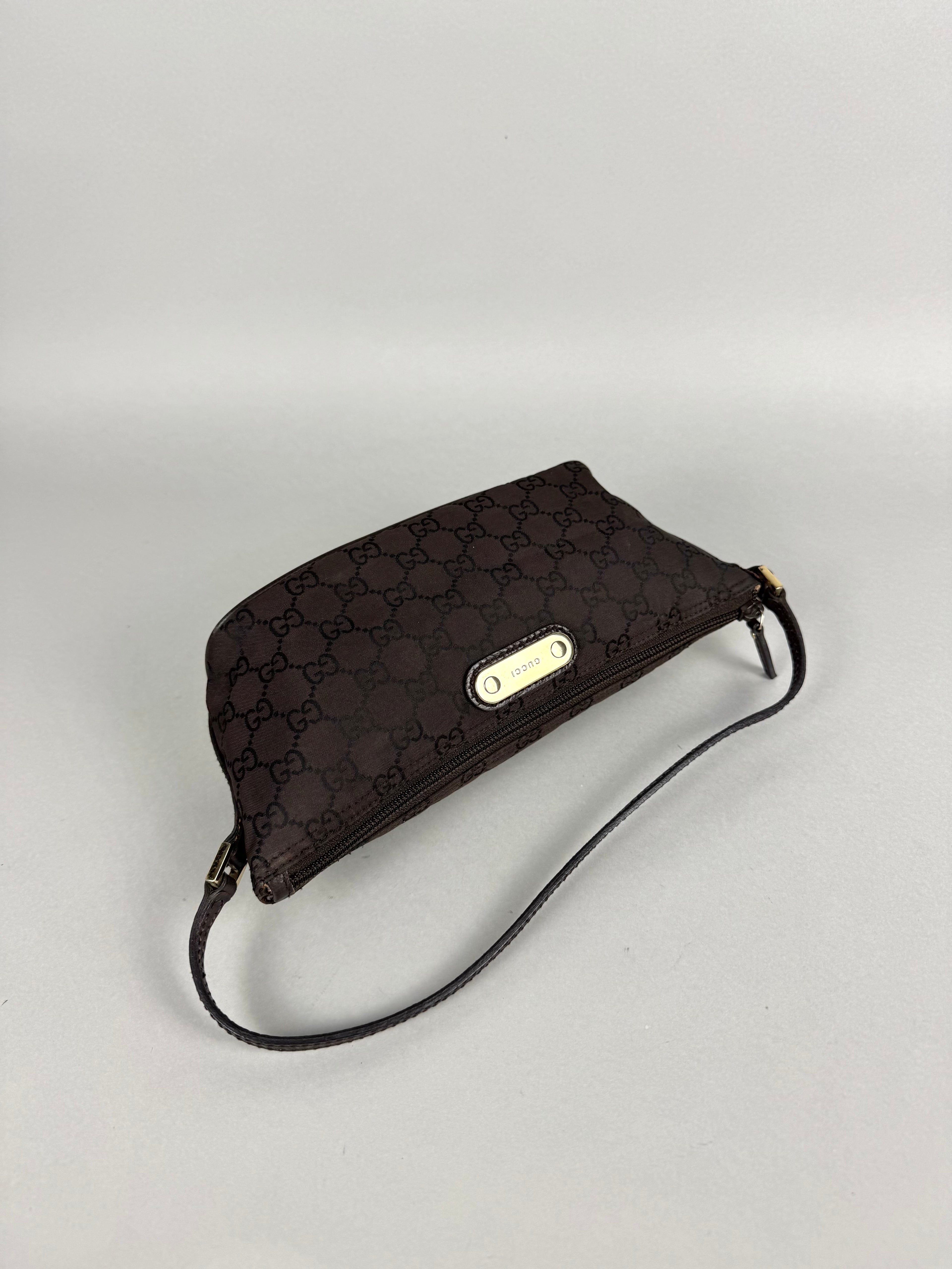 Gucci Boat Monogram Pochette