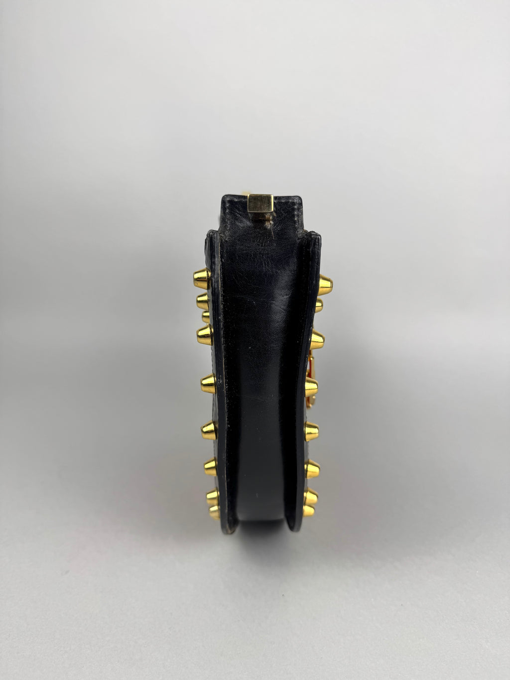 Fendi Studded Leather Red