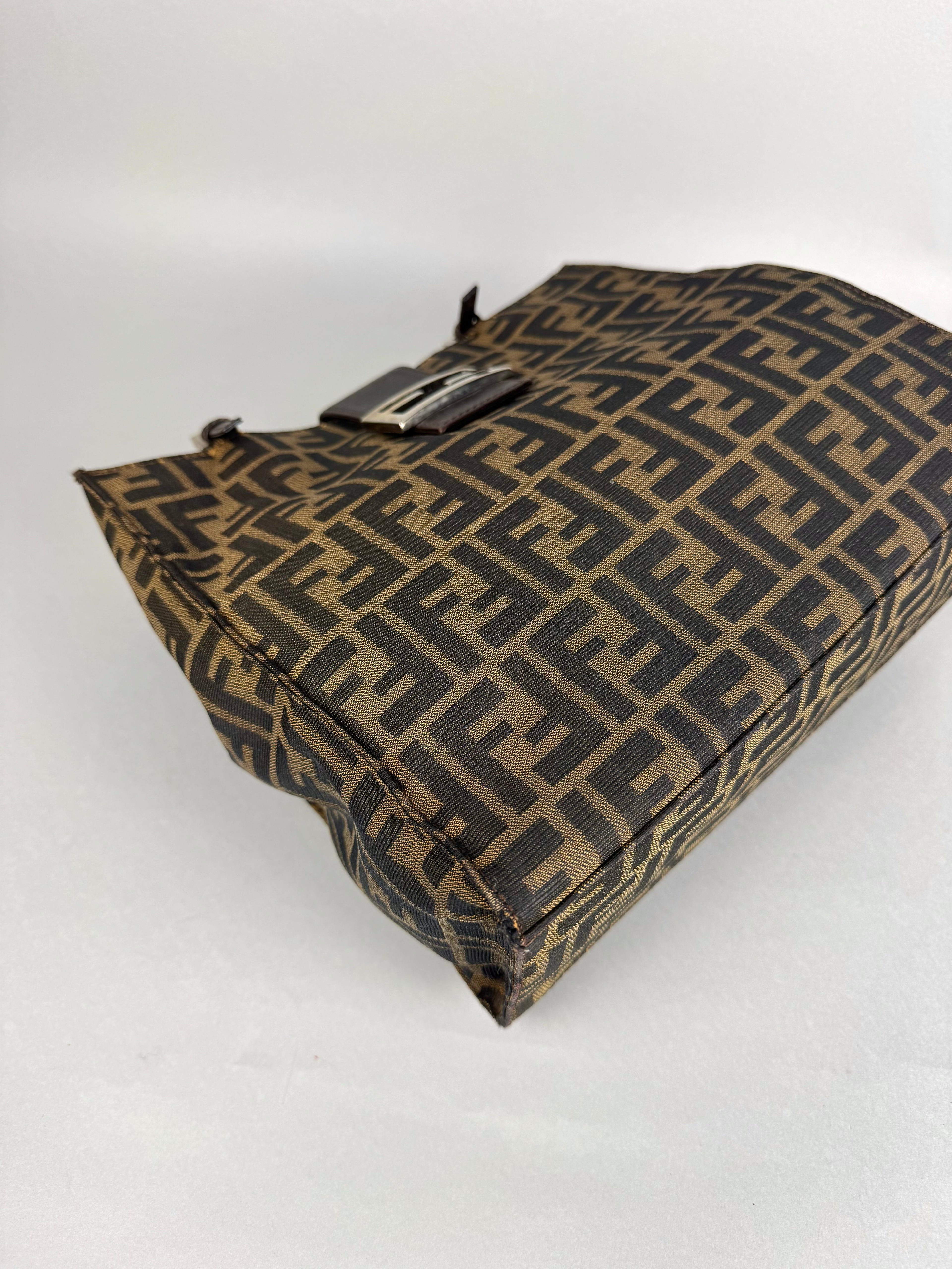 Fendi Monogram Zucca Tote