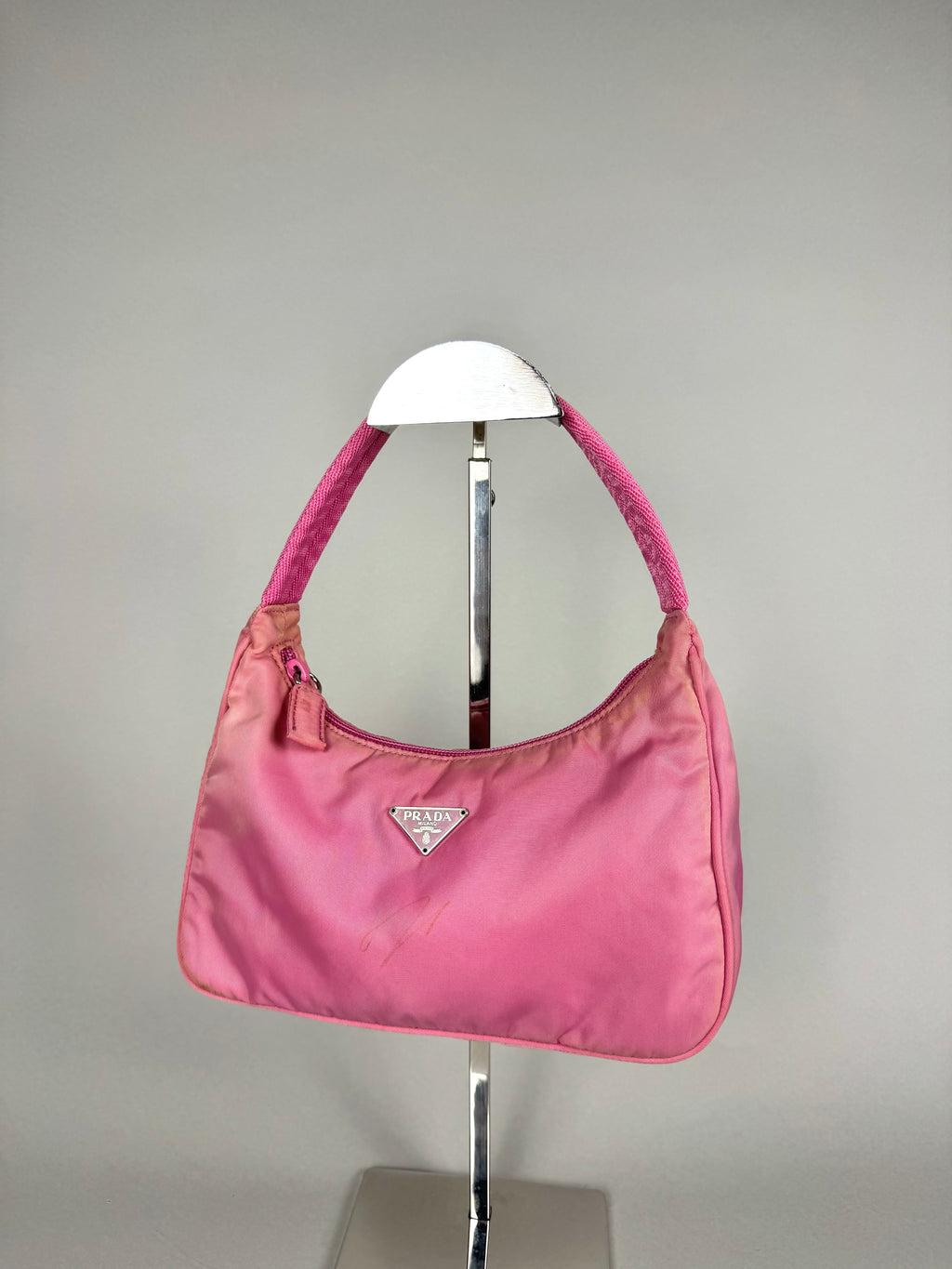 Prada Nylon Pink Hobo