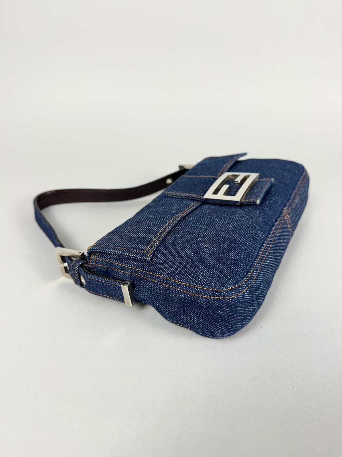 Fendi Baguette Denim