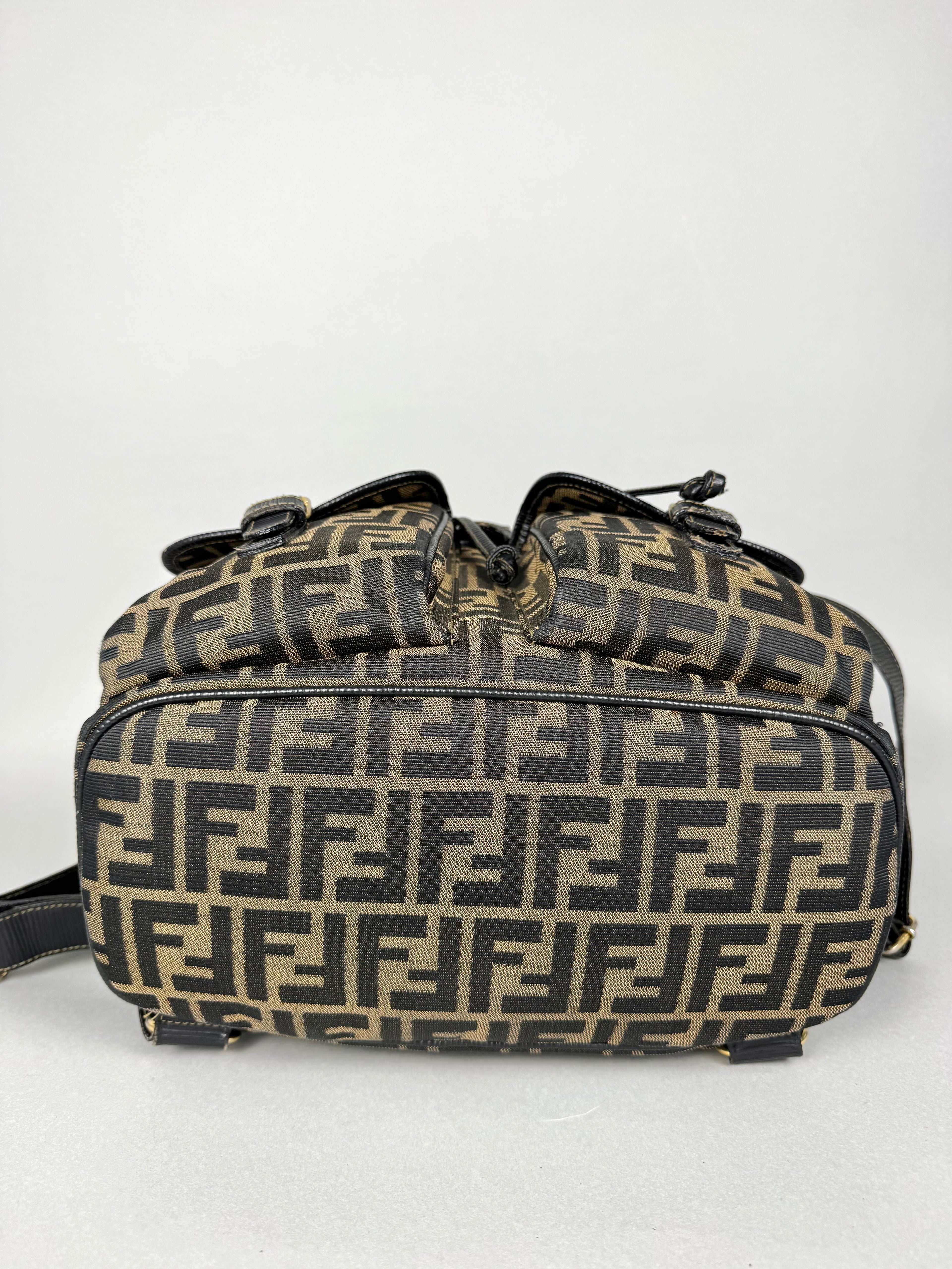 Fendi Monogram Zucca Backpack