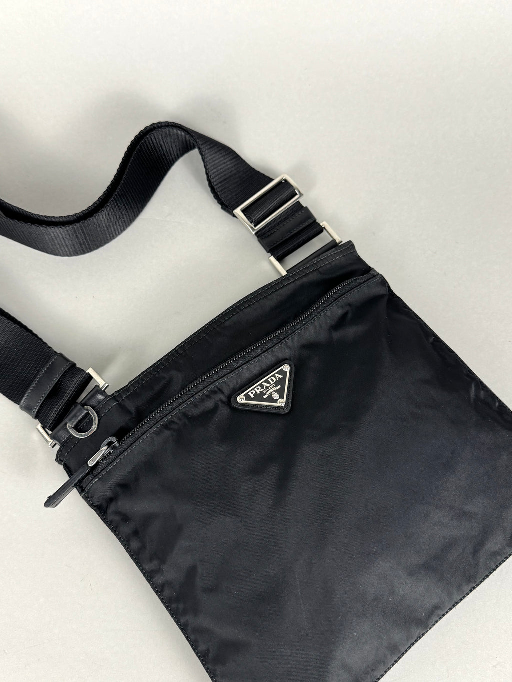Prada Black Nylon Crossbody Small