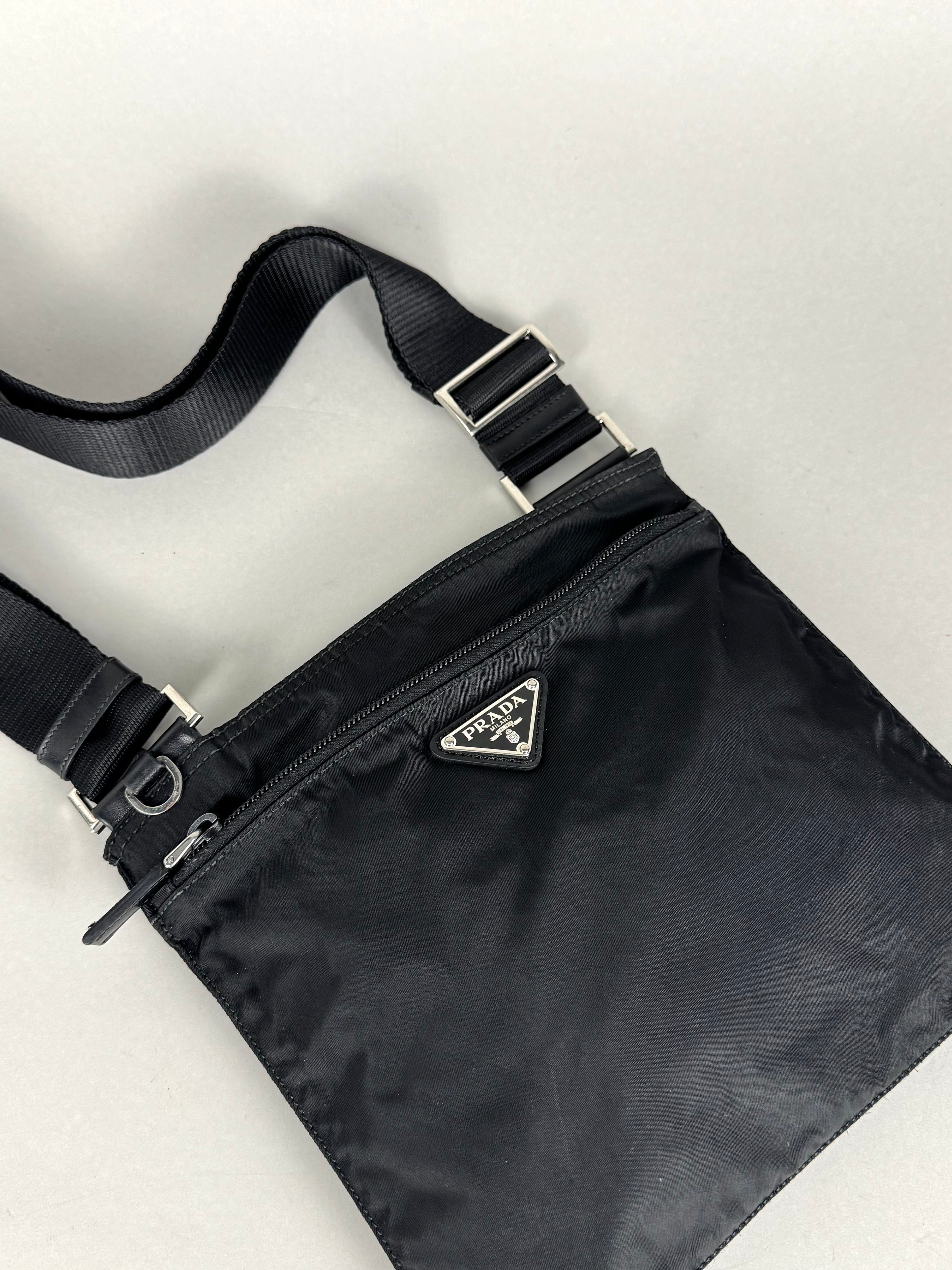 Prada Black Nylon Crossbody Small