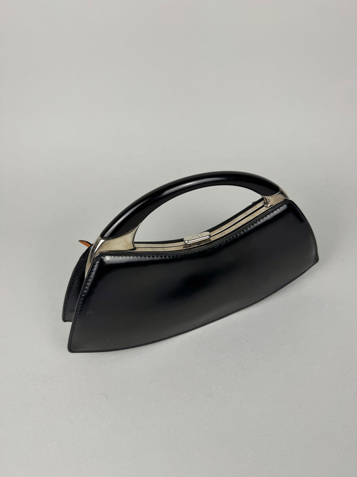 Christian Dior Bondage Black Leather
