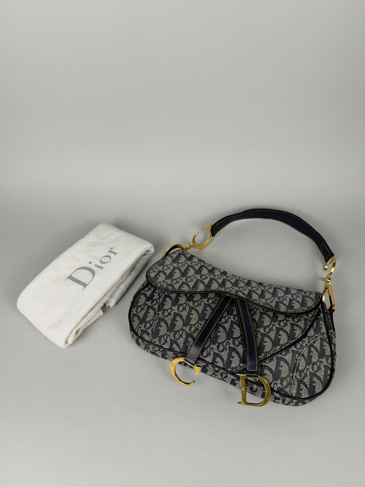 Christian Dior Double Saddle Monogram Oblique